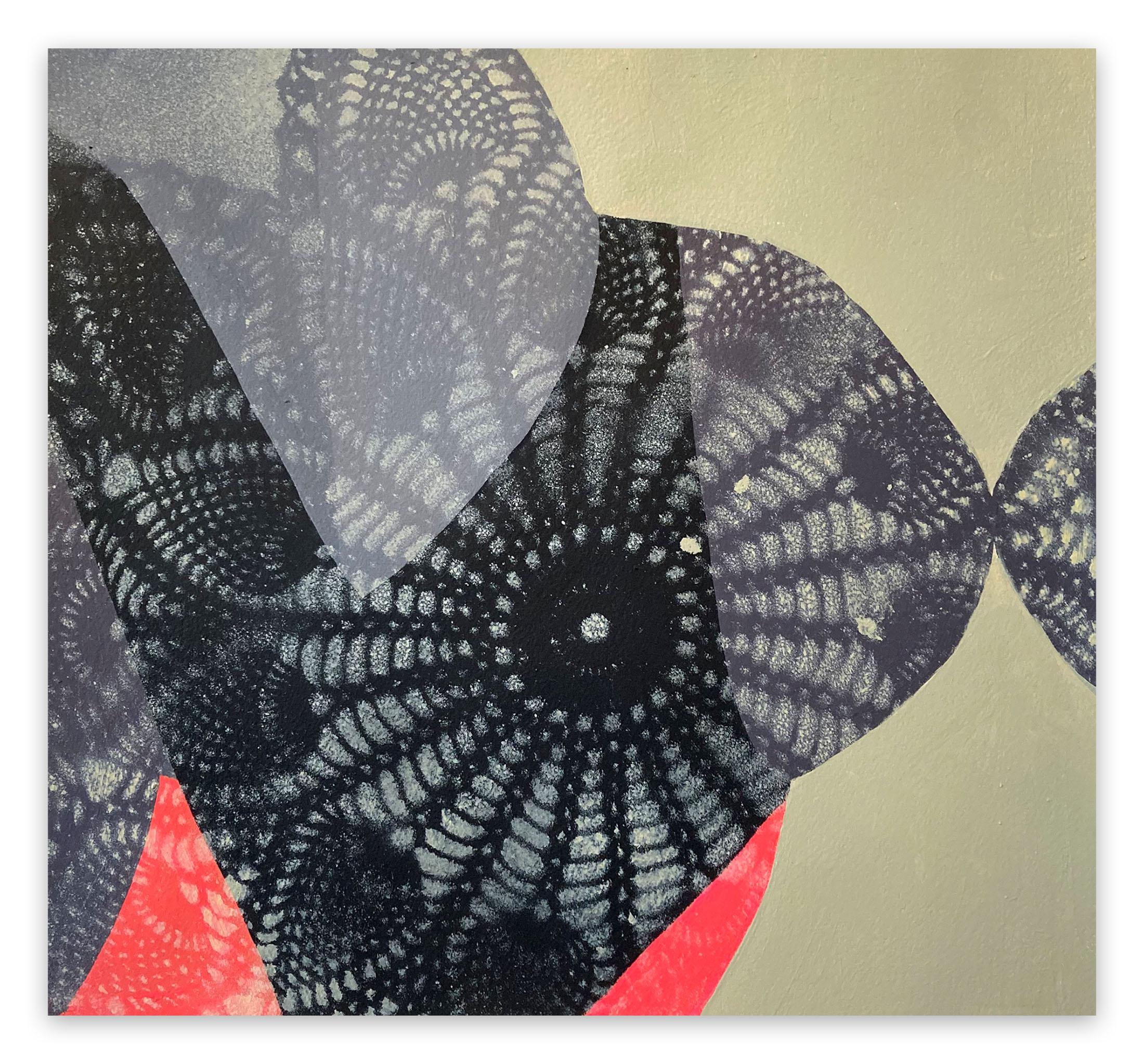 Abstract Drawing di Marcy Rosenblat - Senza titolo 7 (Pittura astratta)