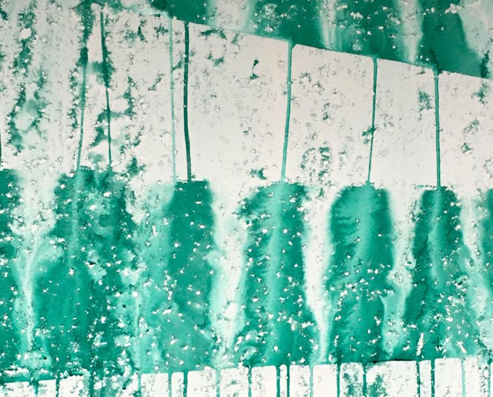Senza titolo 20242 (Pittura astratta) - Painting Astratto di Martin Reyna 