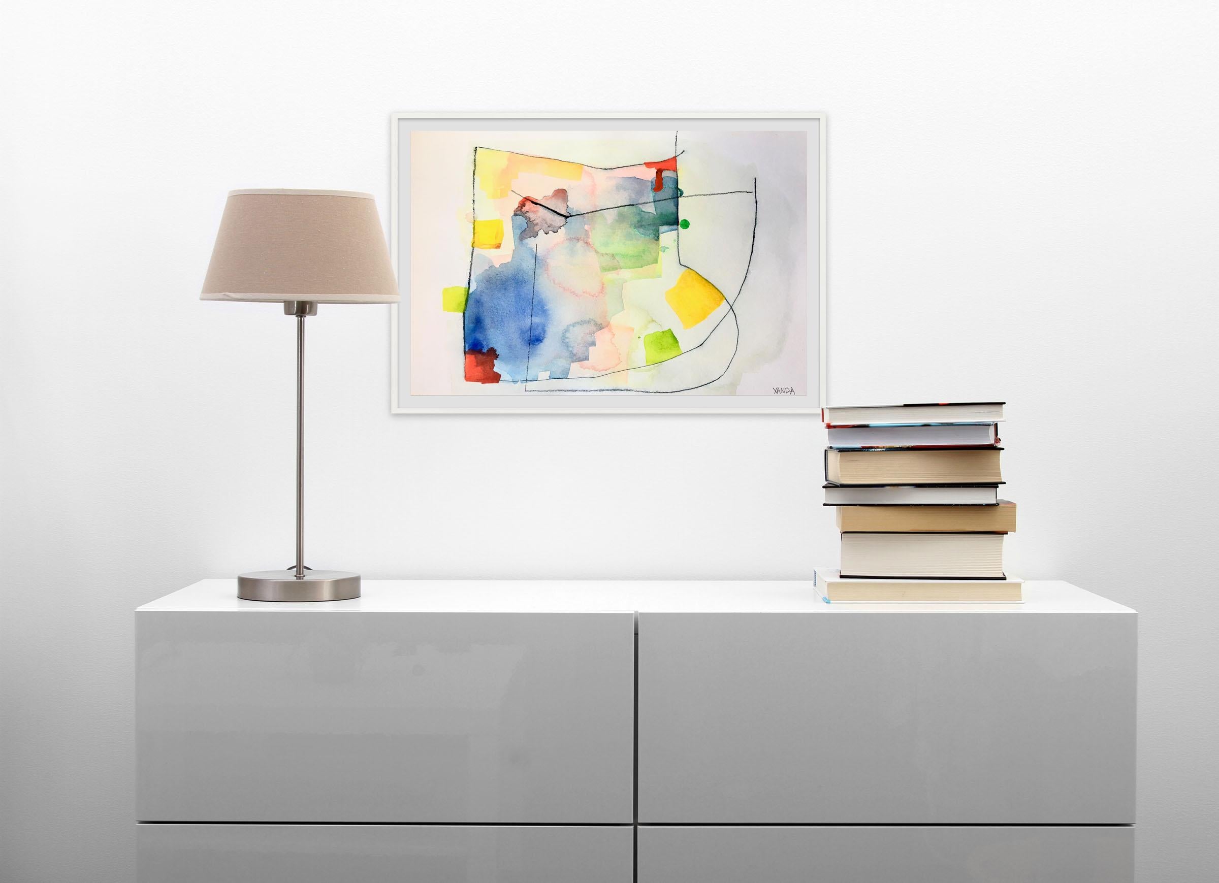 15 RV (Abstract drawing) - Painting by Xanda McCagg