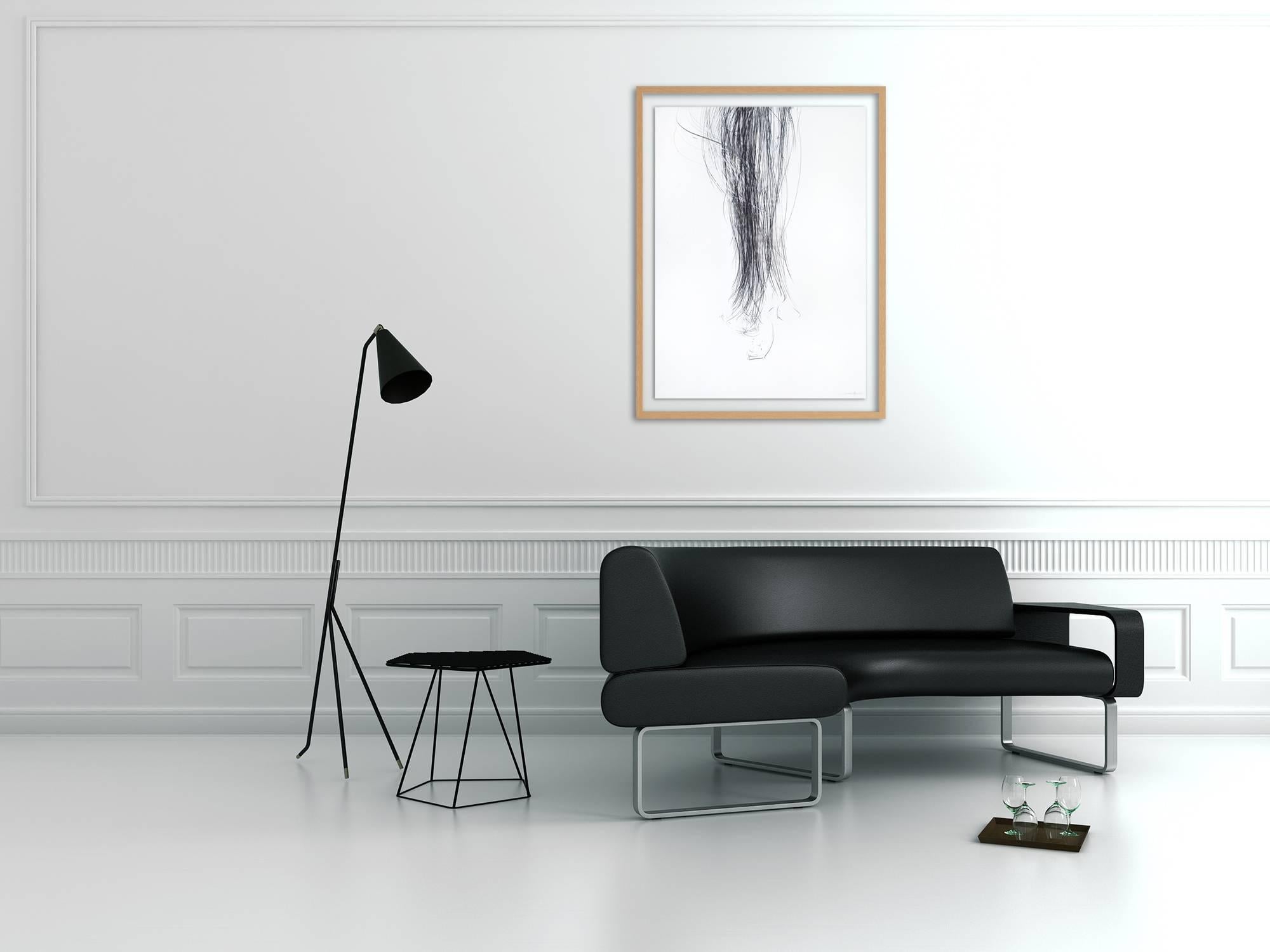 Spill (Découpe abstraite) - Painting de Jaanika Peerna
