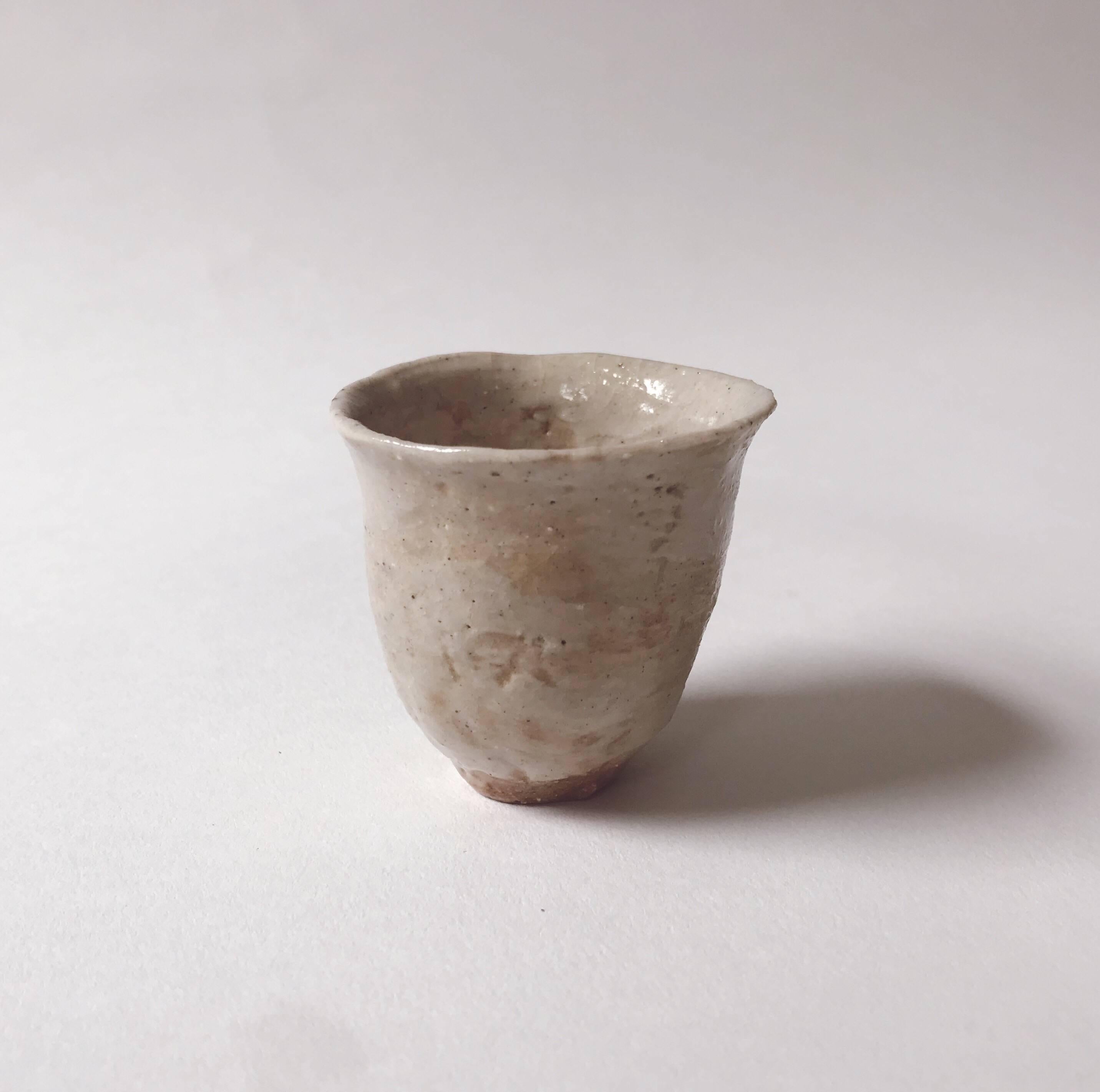 Three ceramic cups by Shiro Shimizu For Sale 1