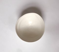 White ceramic bowl by Romy Northover