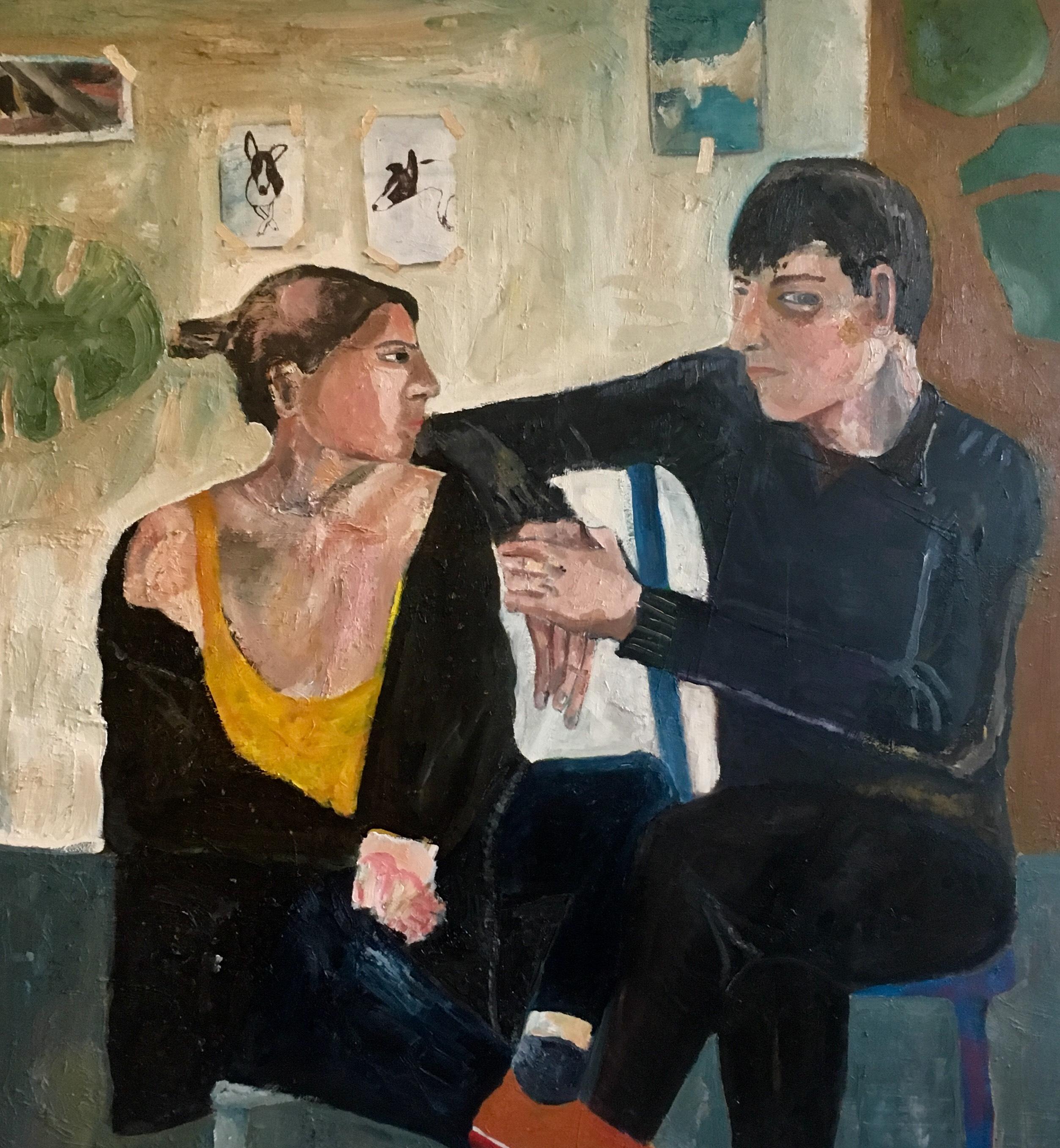 SILAS 
LILLY - Painting by Mark Milroy