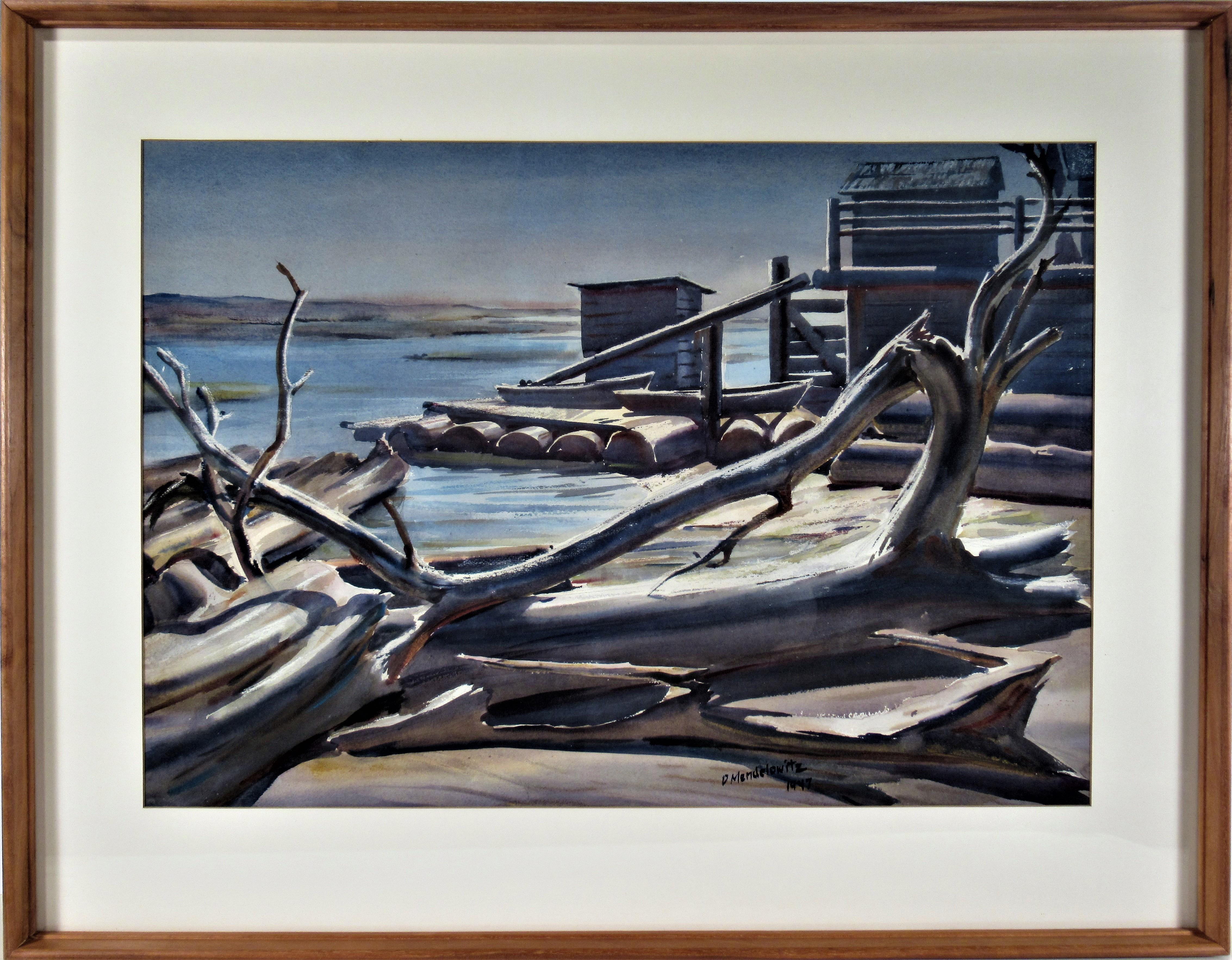 Daniel Mendelowitz Figurative Art - Seashore