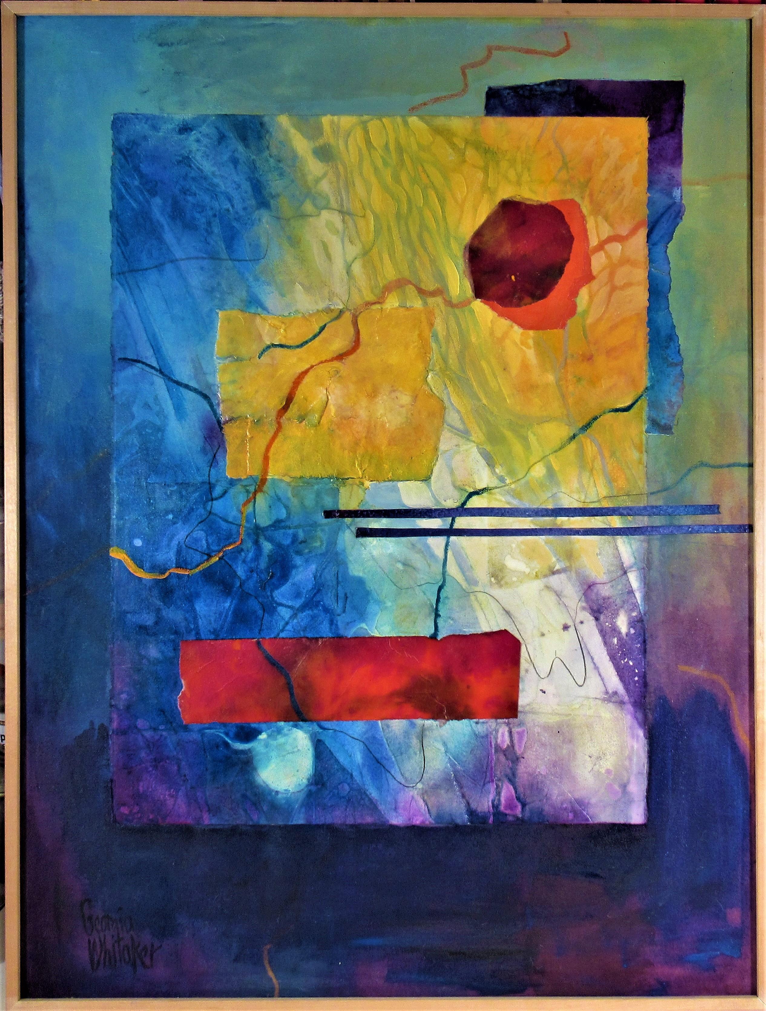 Georgia whitaker Abstract Painting - Untitled #1