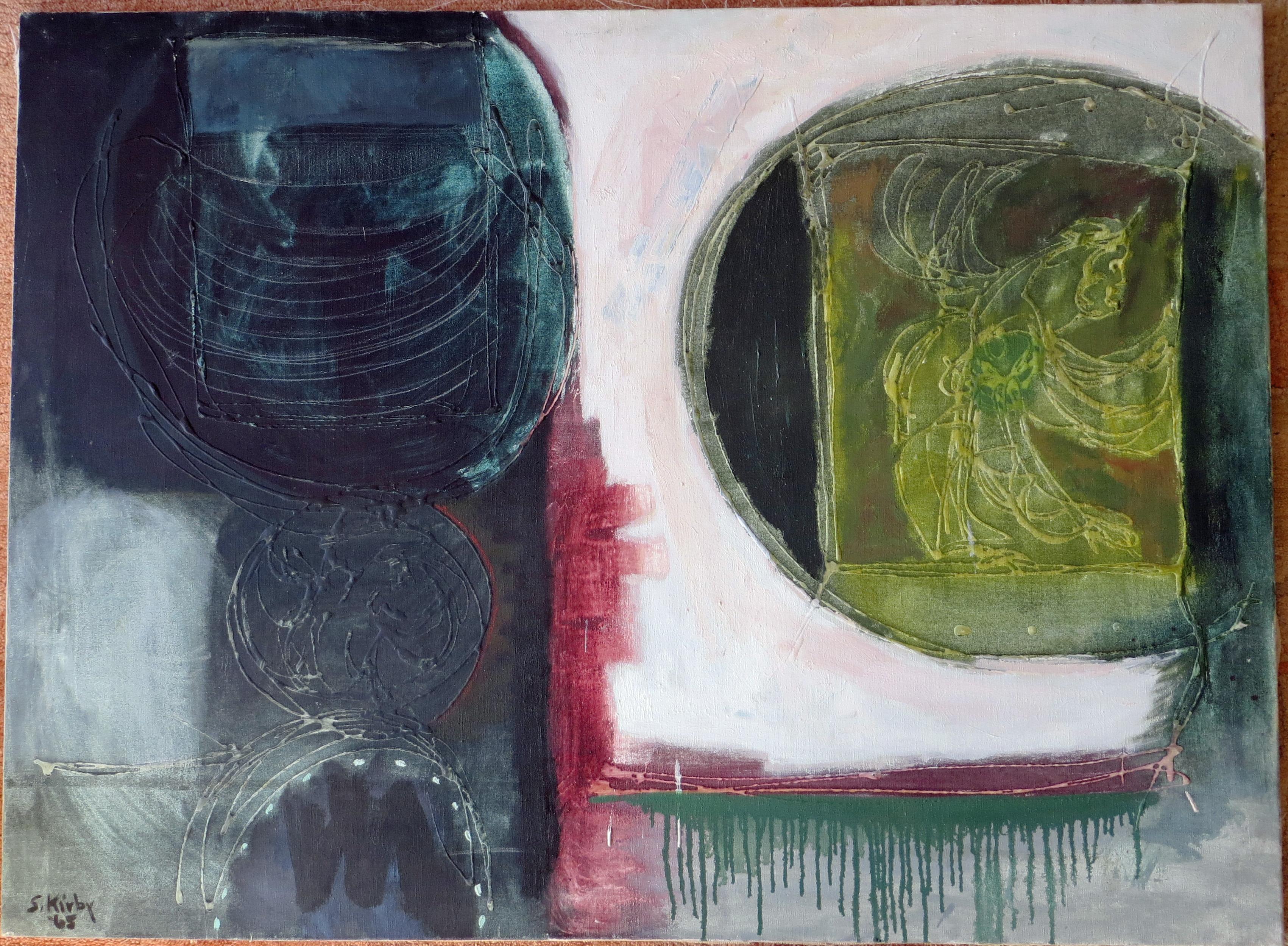 Sheldon Kirby Abstract Painting - Talisman X