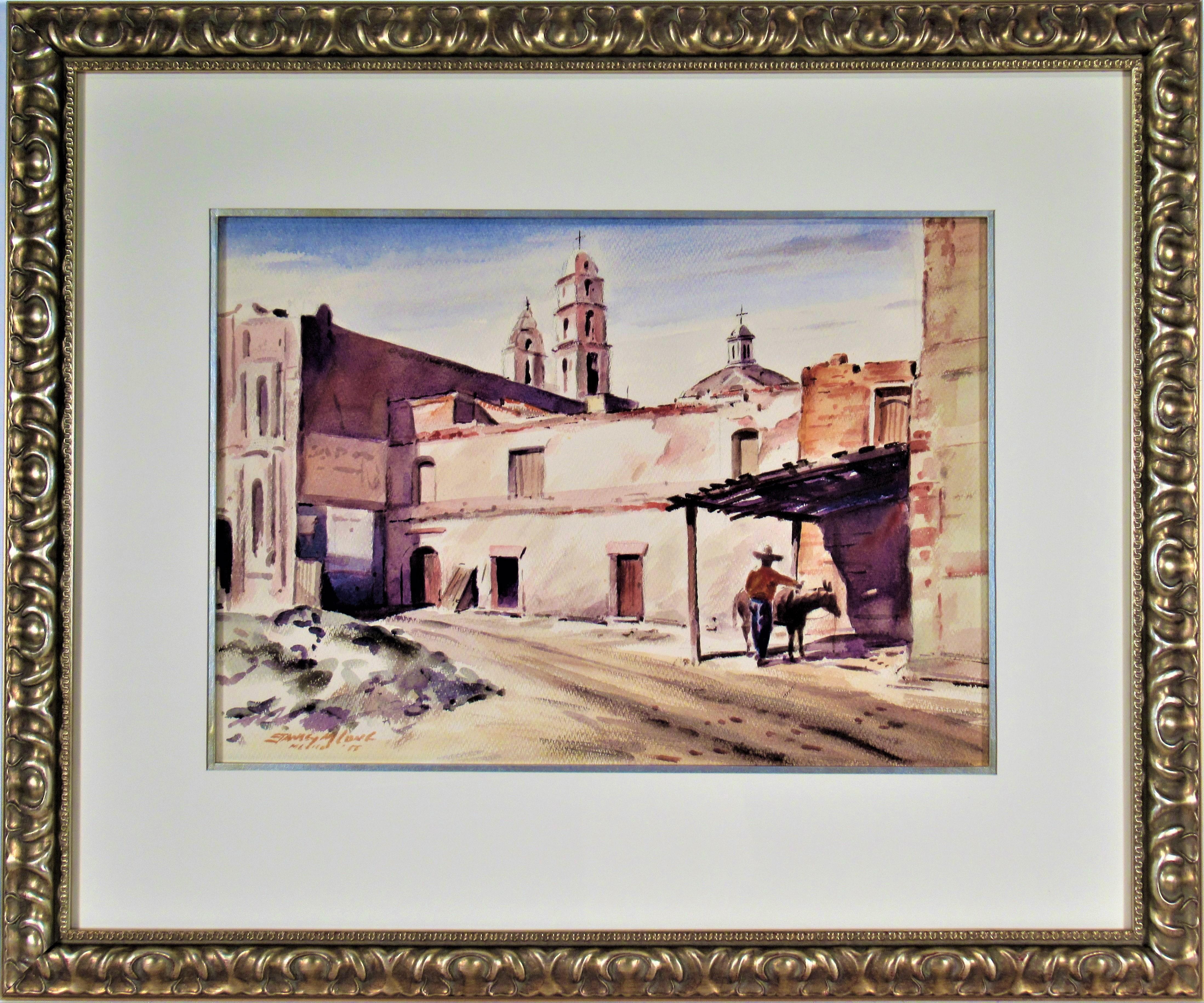 13th NuYrSale NOW California Watercolor STANLEY M. LONG The Wild One 15 x  19