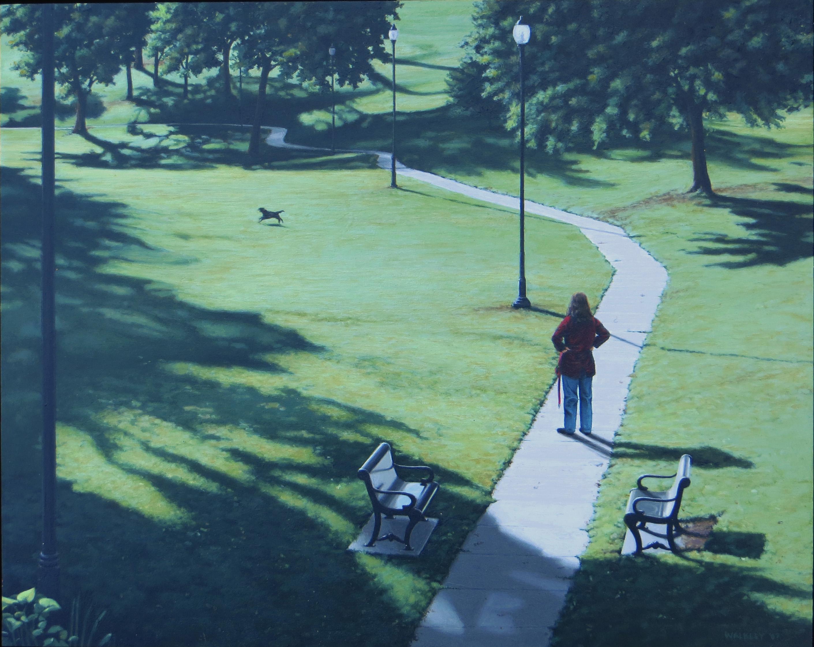 Peter Walkley Landscape Painting - Bemis Park