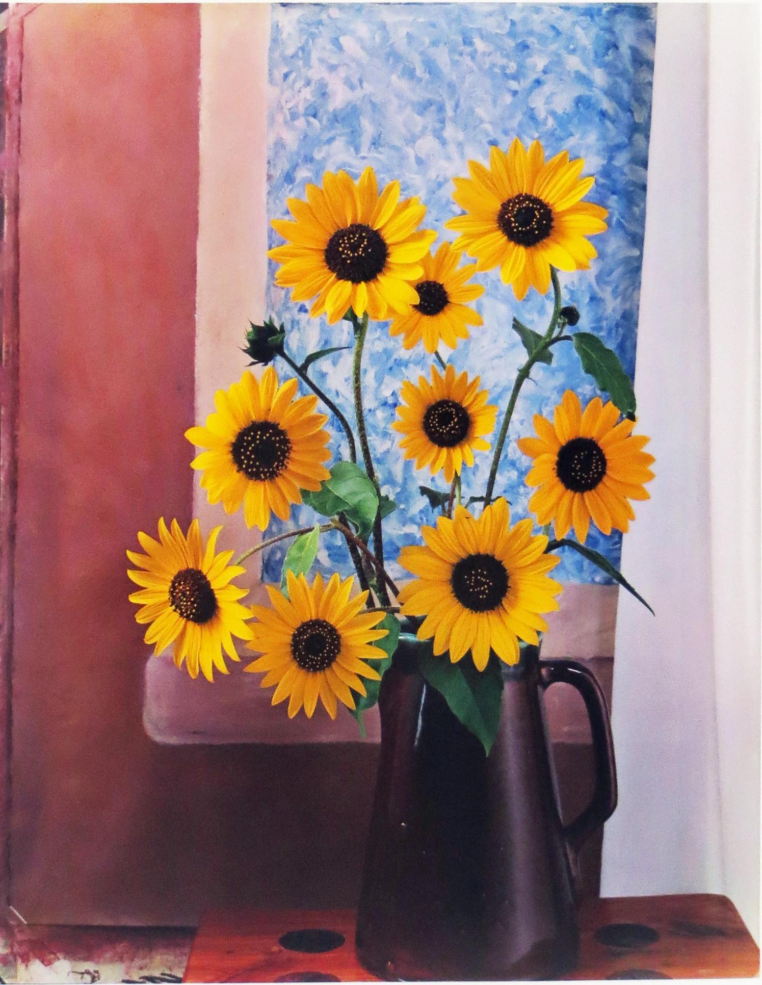 Walter W. Nelson Still-Life Photograph - Sunflowers