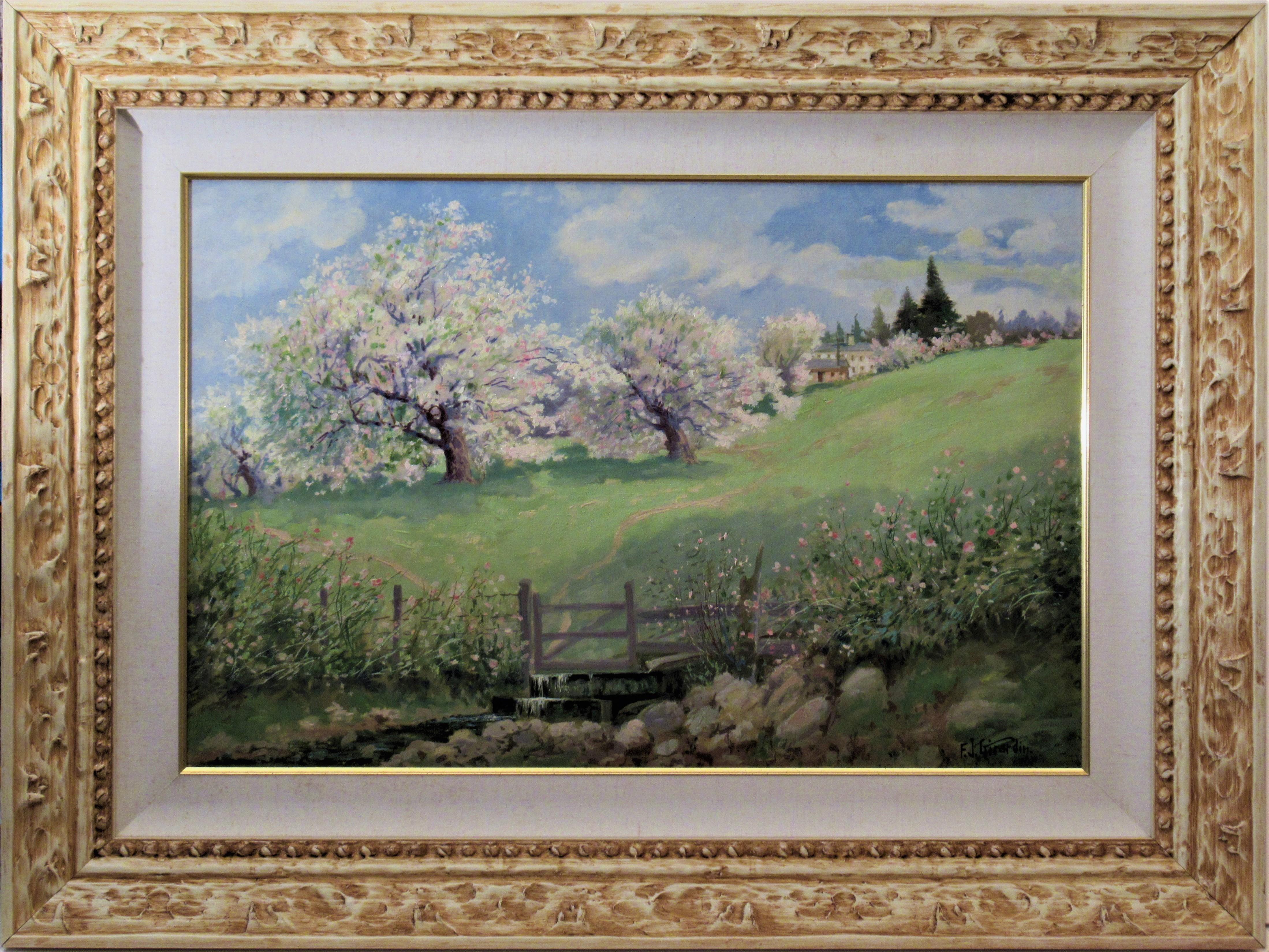 Figurative Painting di Frank Joseph Girardin - Paesaggio