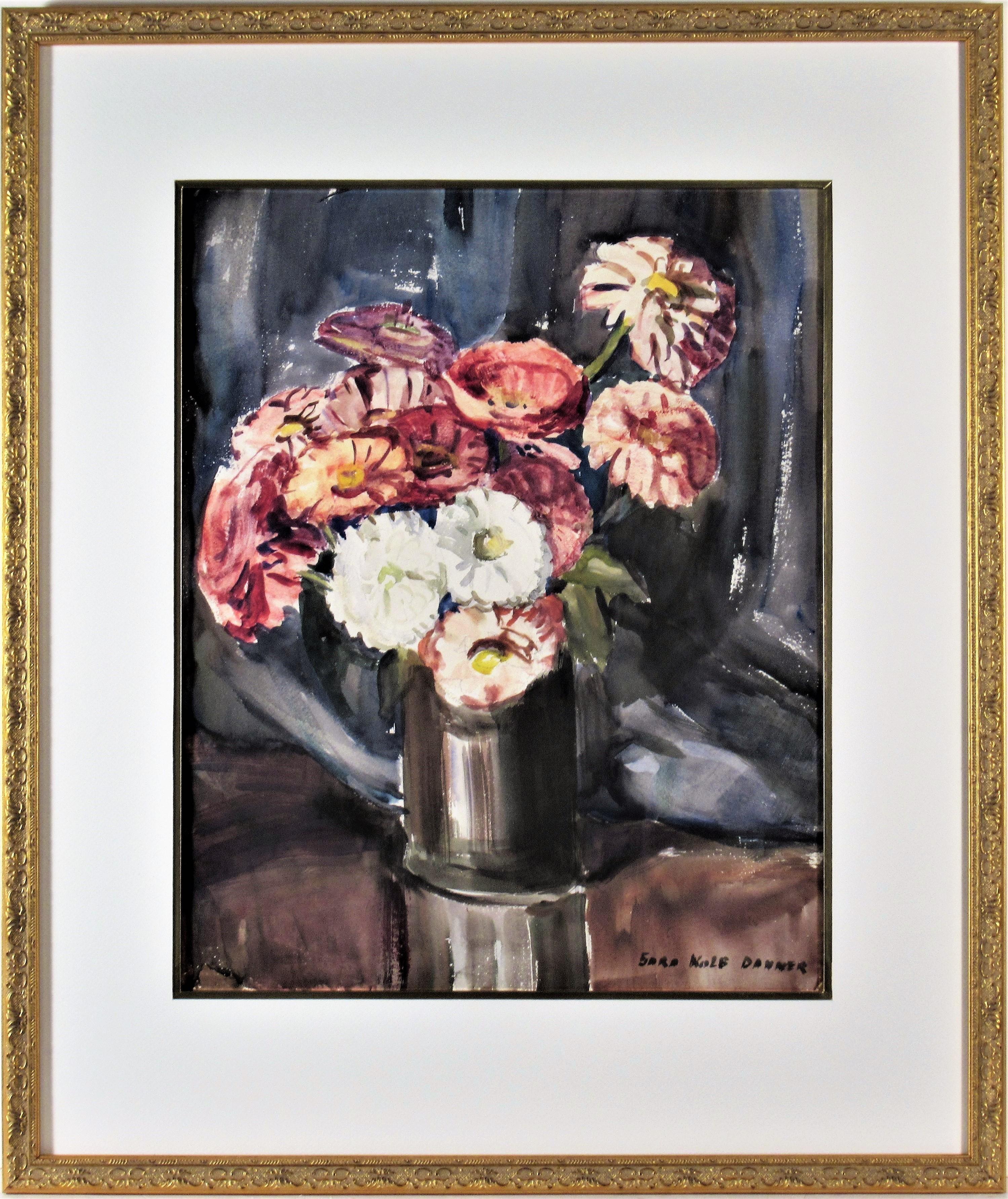 Sara Ethel Kolb Danner Still-Life - Flowers in a Vase