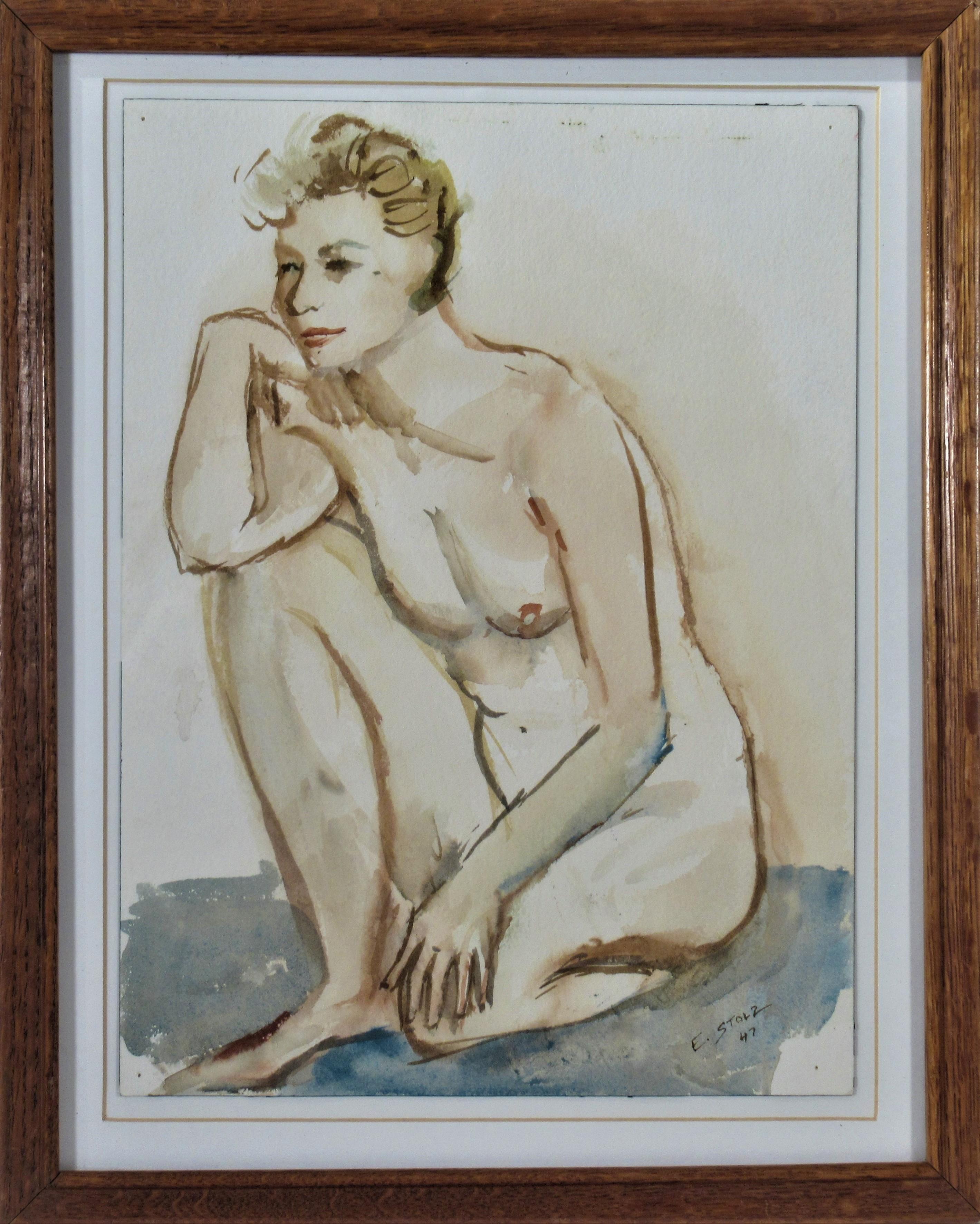 Nude - Art by Hernst Stolz