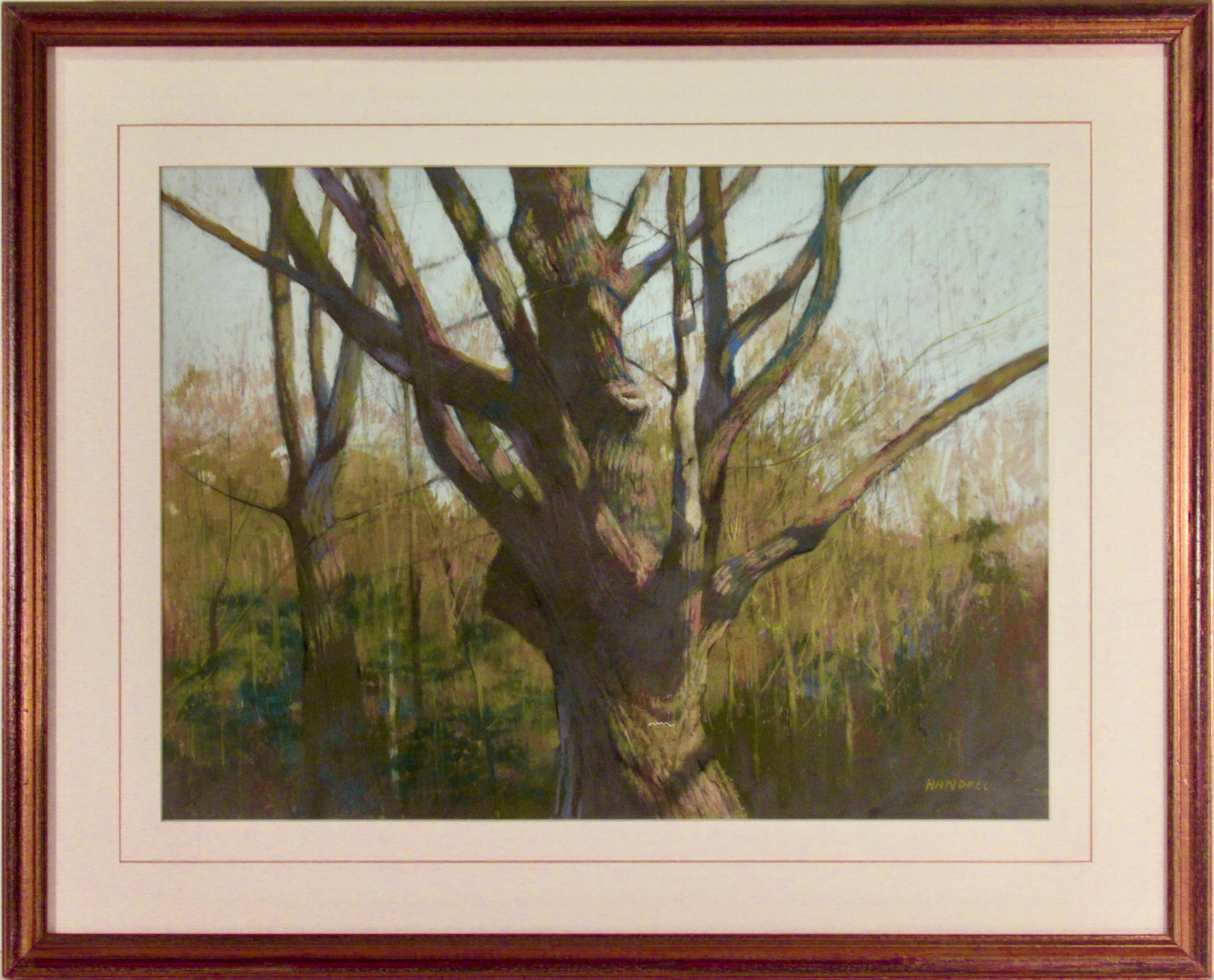 Albert Handell Landscape Art – Bäume