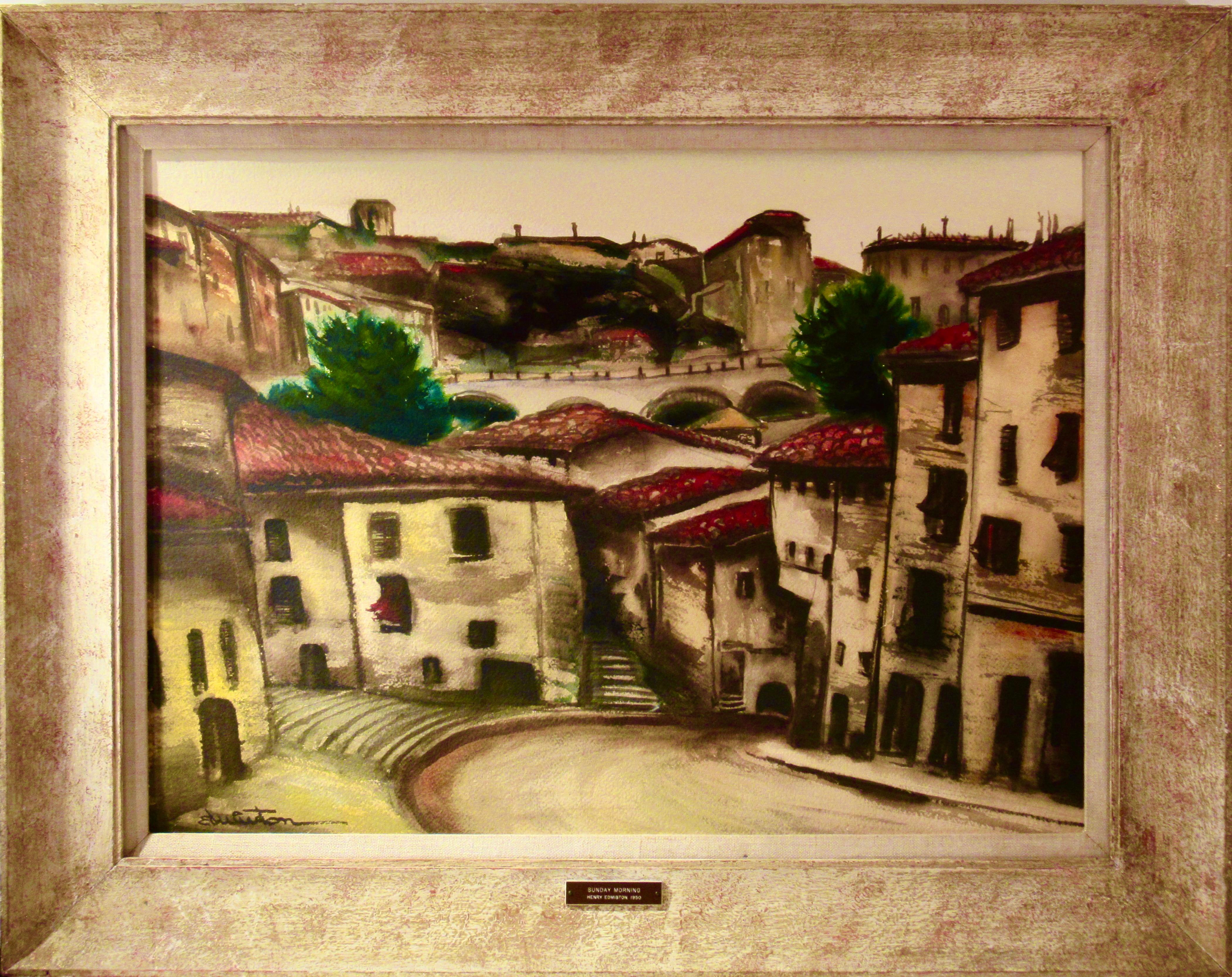 Domenica mattina, villaggio in Provenza.