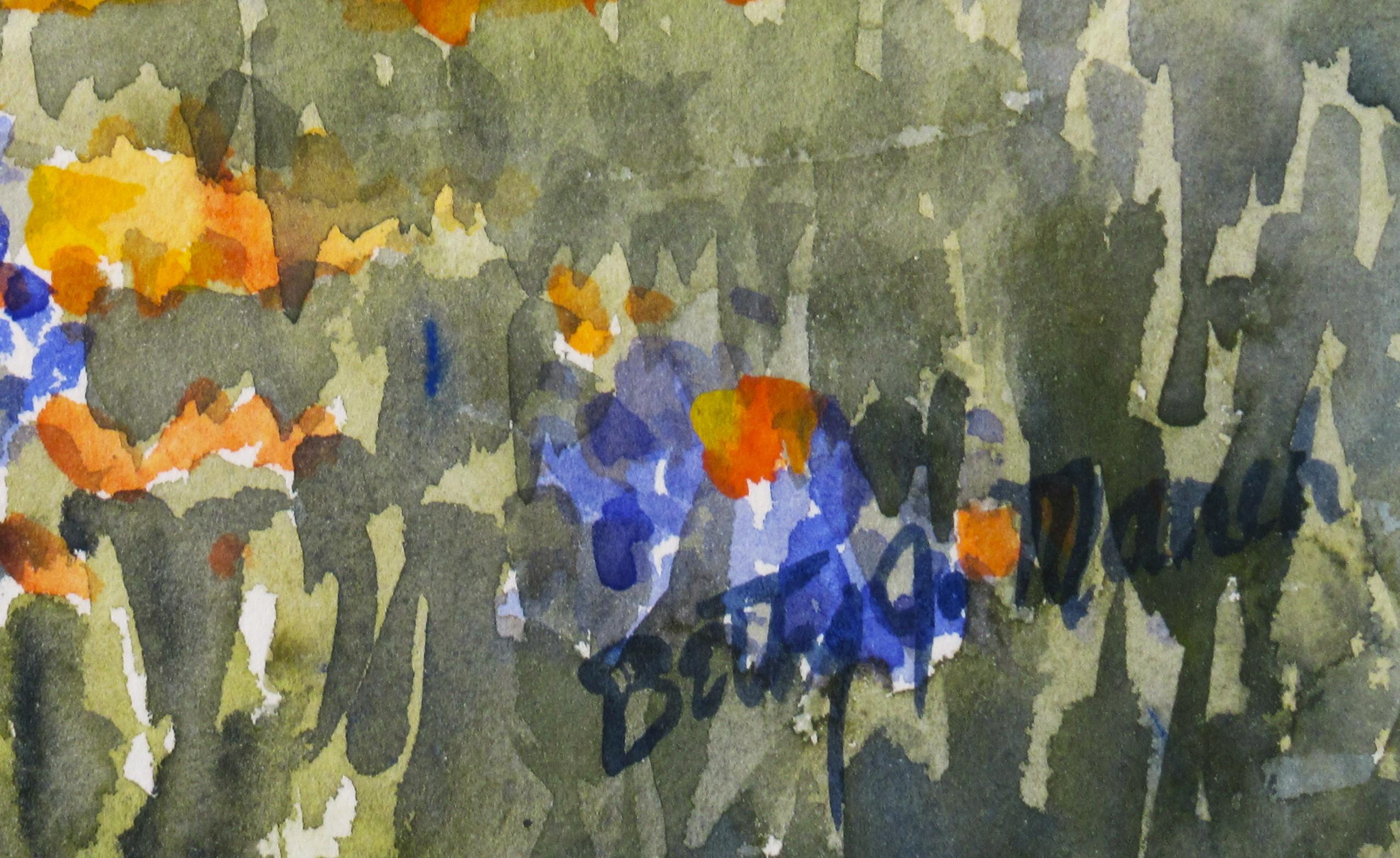 Paisaje del Valle de Napa - Landscape Art Beige de Betty Jo March