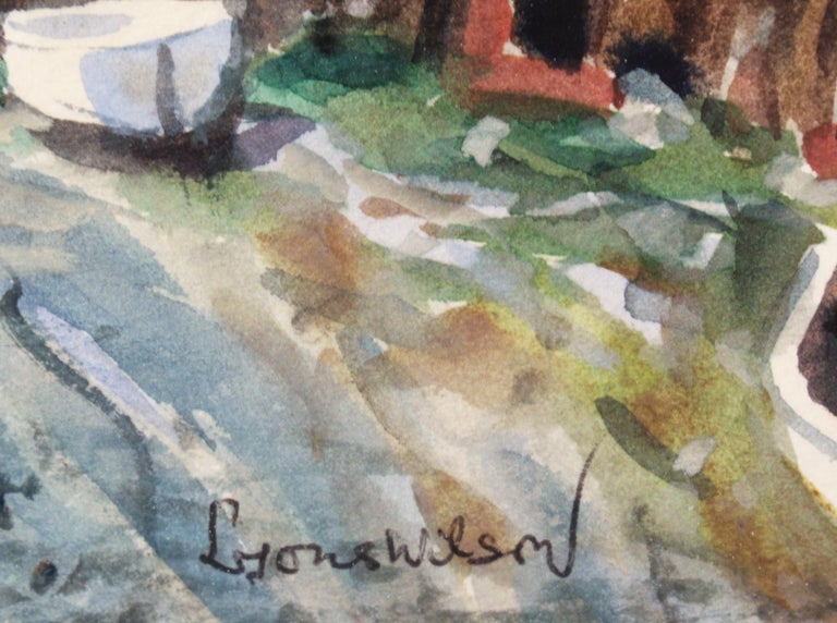 William Lyons Wilson Coastal Scene in Tobermory, Mull, Scottland For