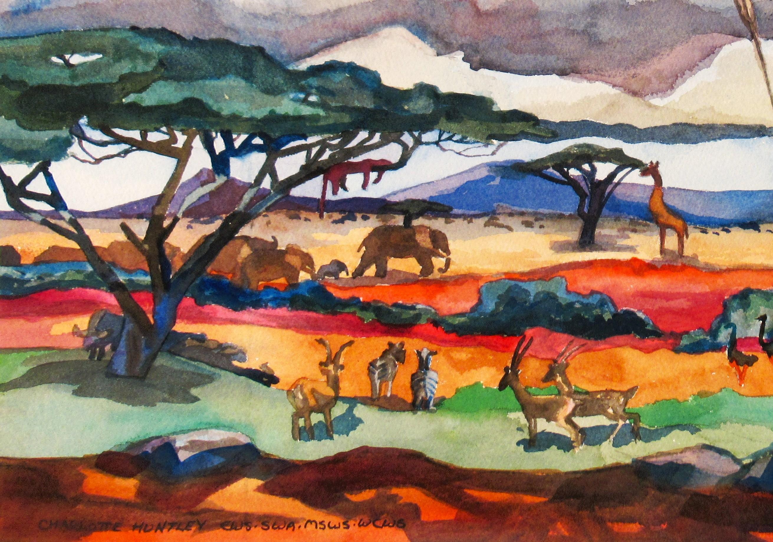 Looking at the Jungle - American Modern Art by Charlotte Huntley