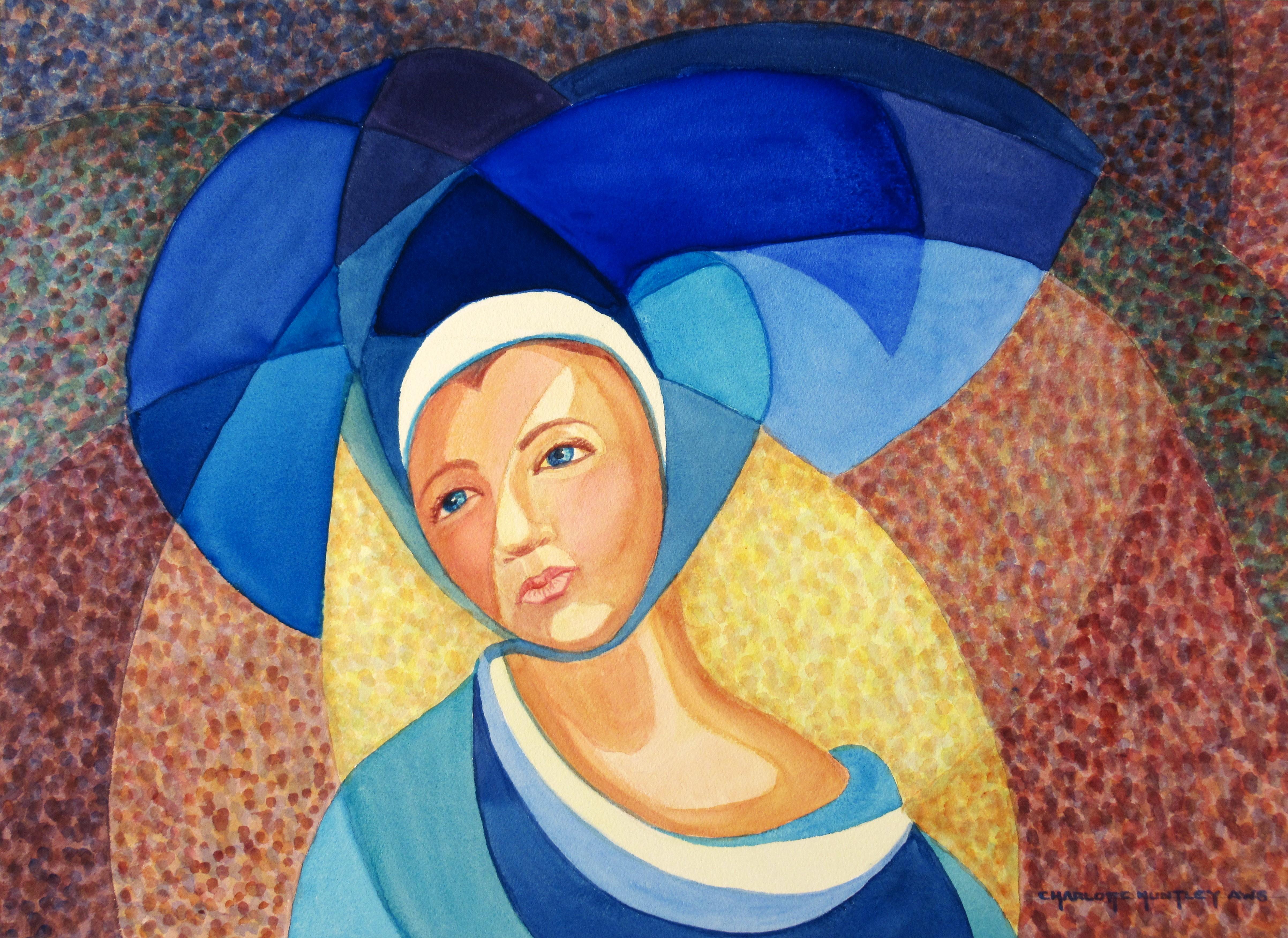 Charlotte Huntley Figurative Art - The Nun