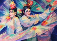 Retro Flamenco Dancers