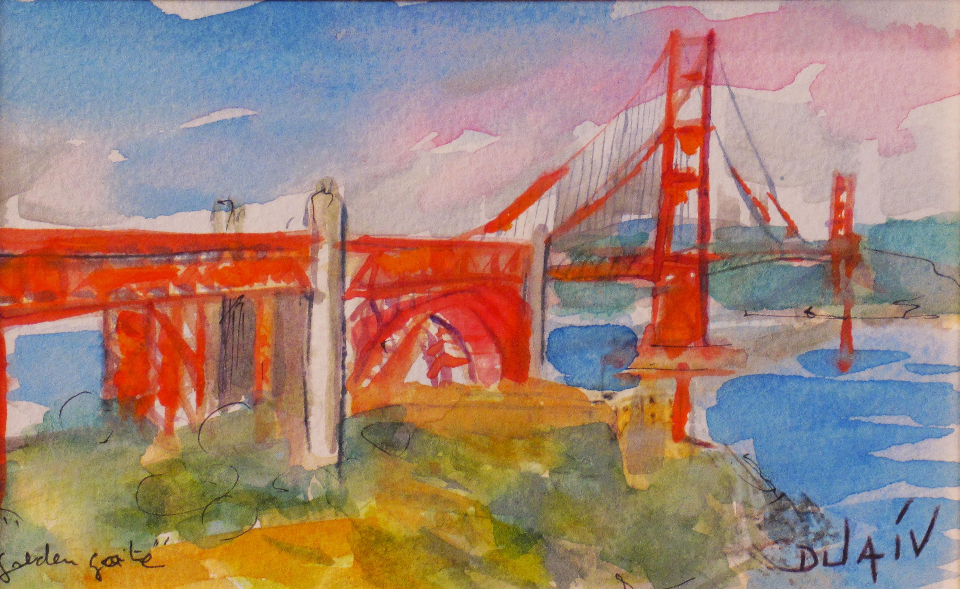 Golden Gate - Art by Duaiv 