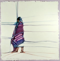 "Woman in Purple" from the "Colcha" series
