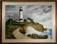 Retro Storm Cove Lighthouse