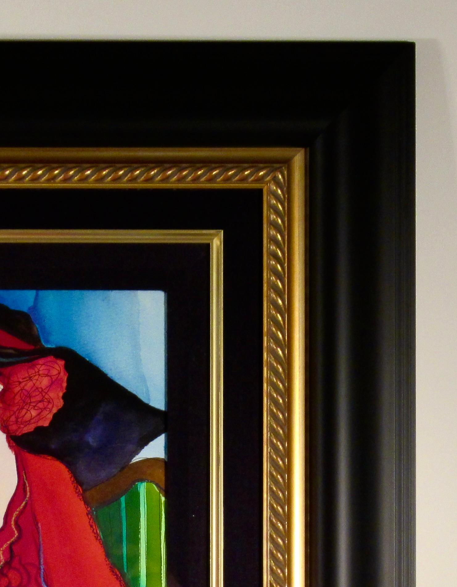 Woman with Cityscape For Sale 1