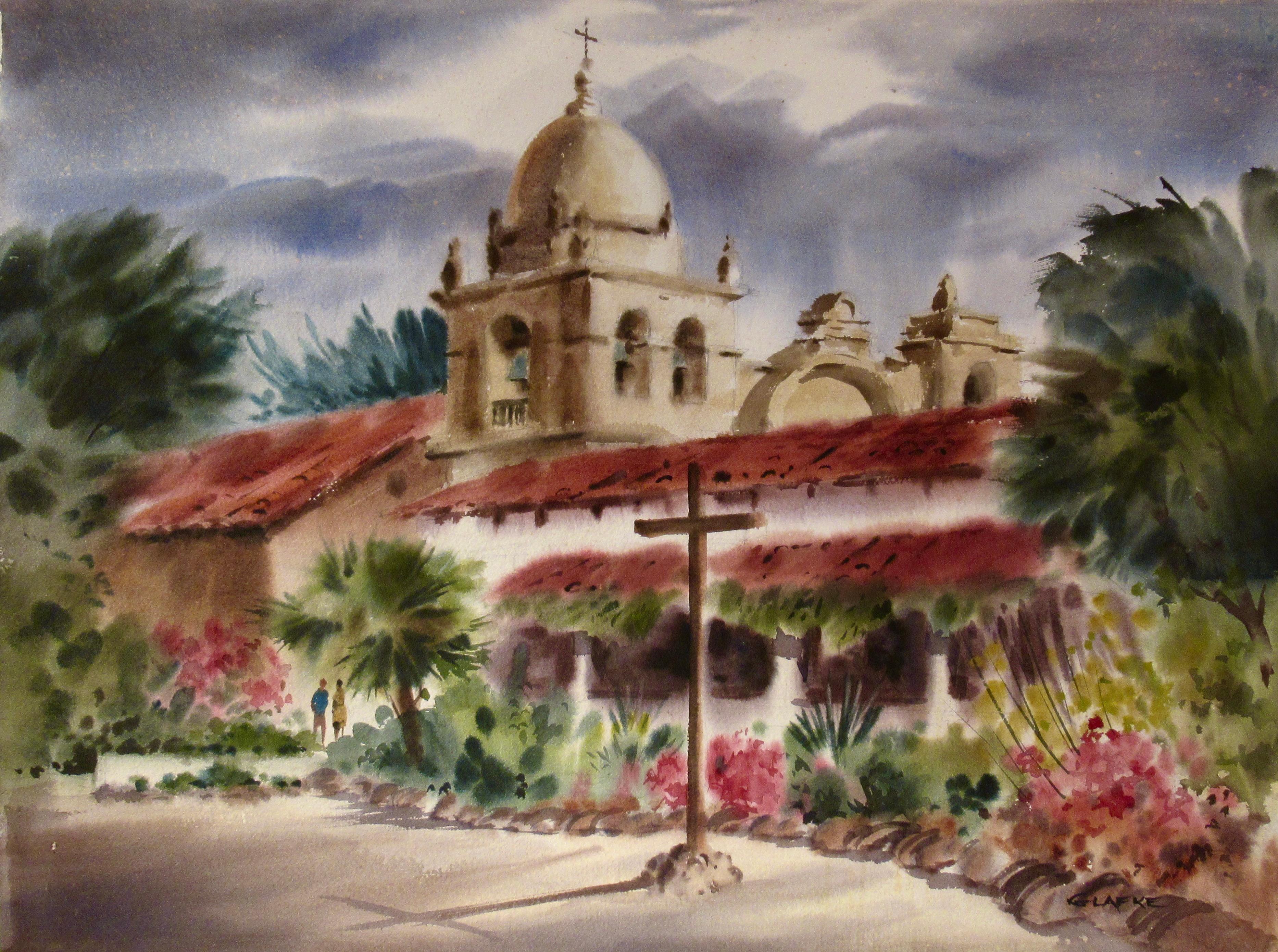 Mission San Carlos Borromeo de Carmelo, Carmel, Californie