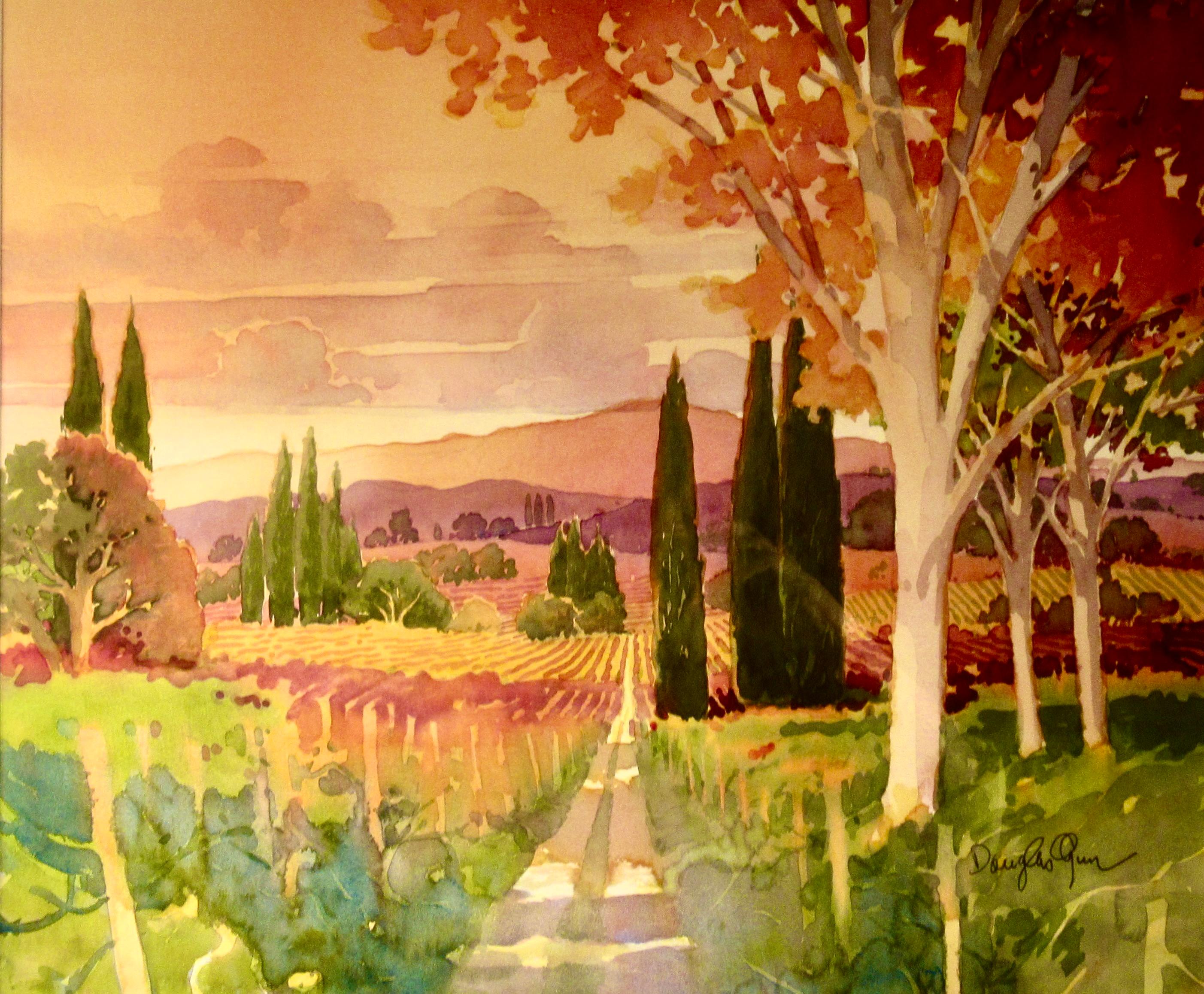 Wine Country #1 - Art by Douglas Chun