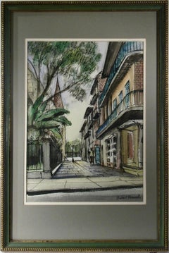 American Impressionist Drawings and Watercolor Paintings
