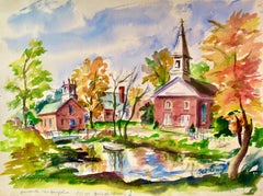 Little Church on Pond, Harrisville, New Hampshire