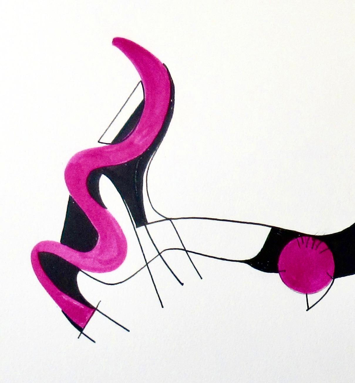 Sunbutton - Abstract Geometric Art by Sacha Kolin