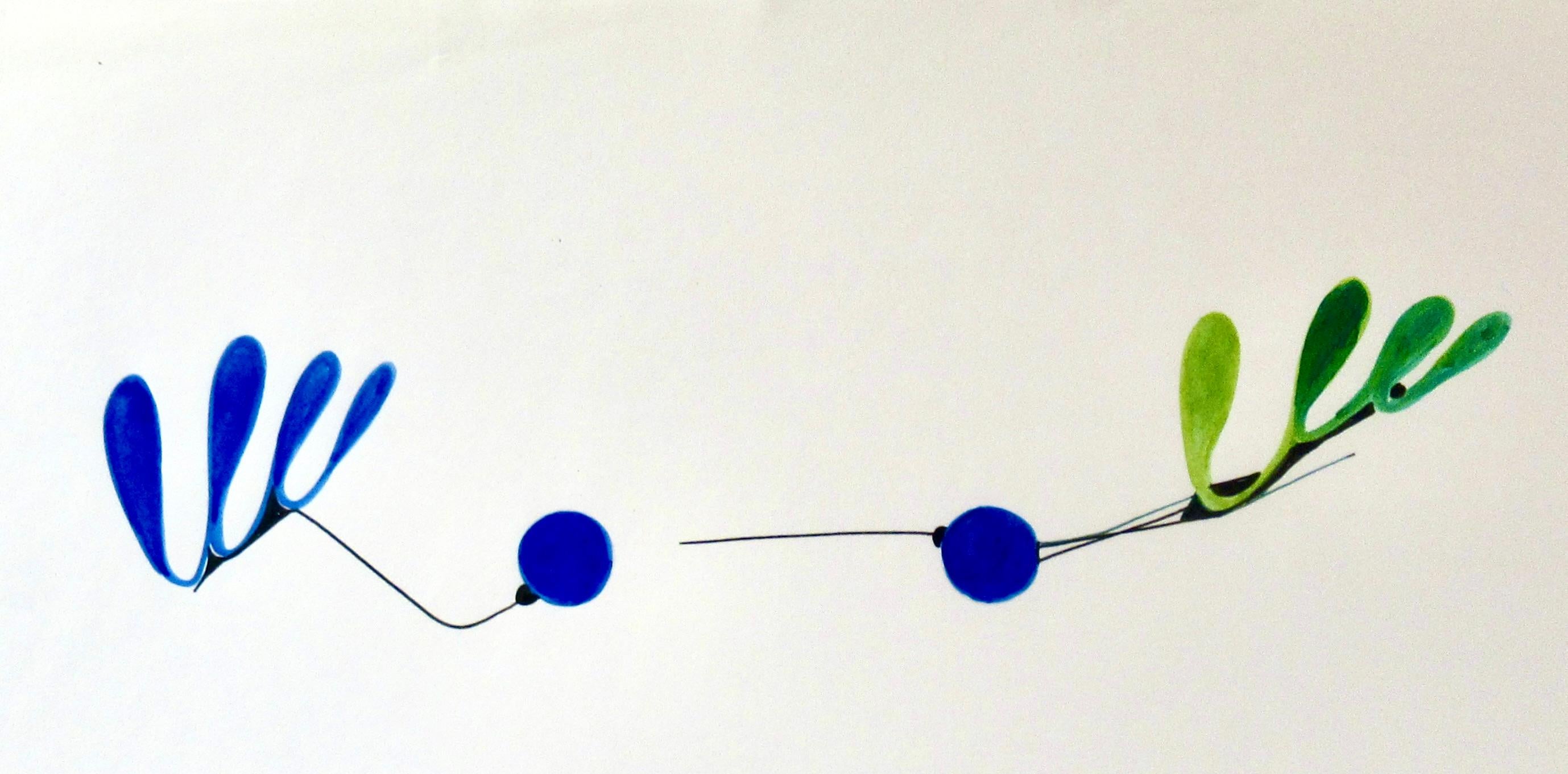 Sacha Kolin Abstract Drawing - Go Left and Right