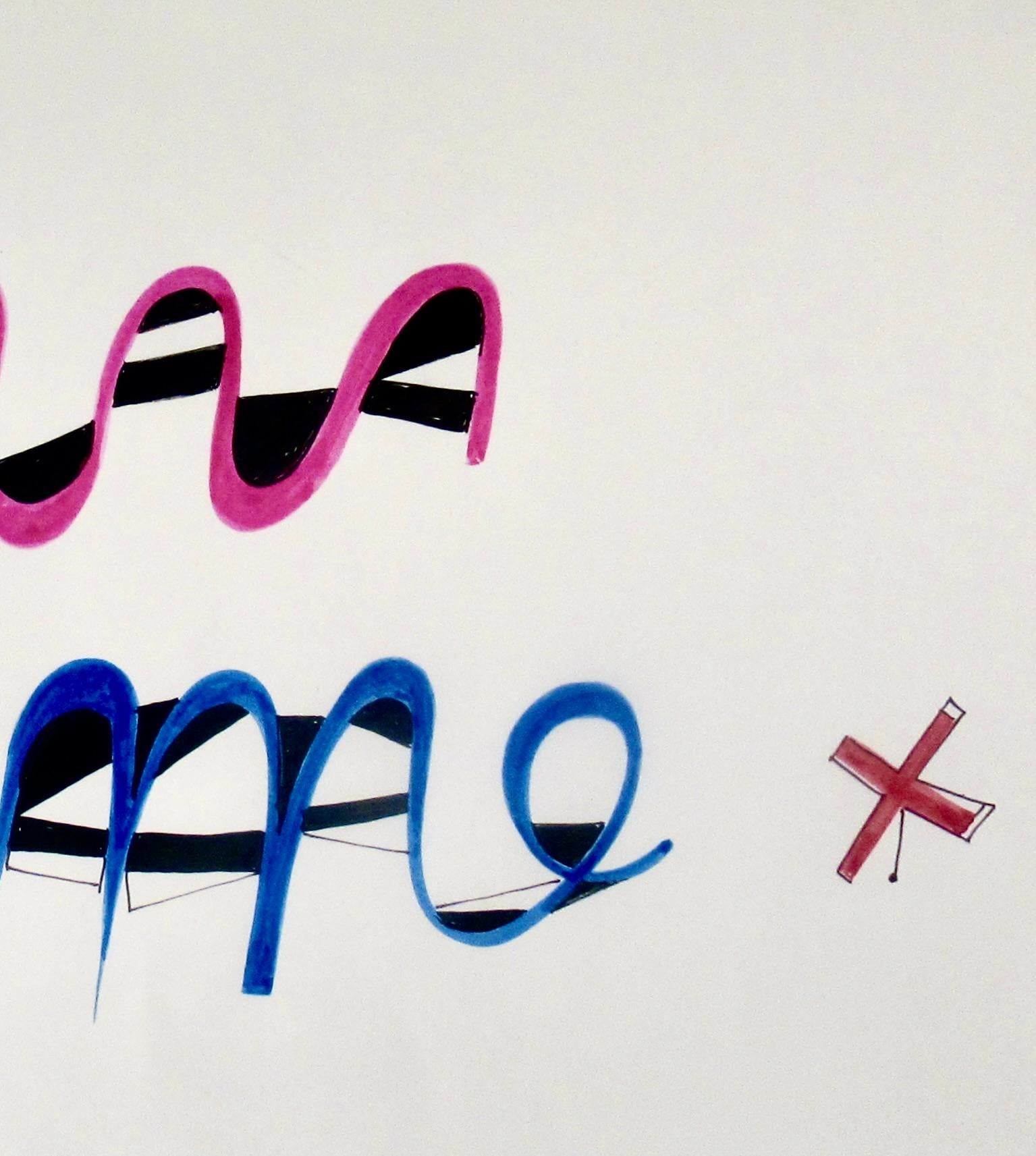 Dedicación - Art Geométrico abstracto de Sacha Kolin