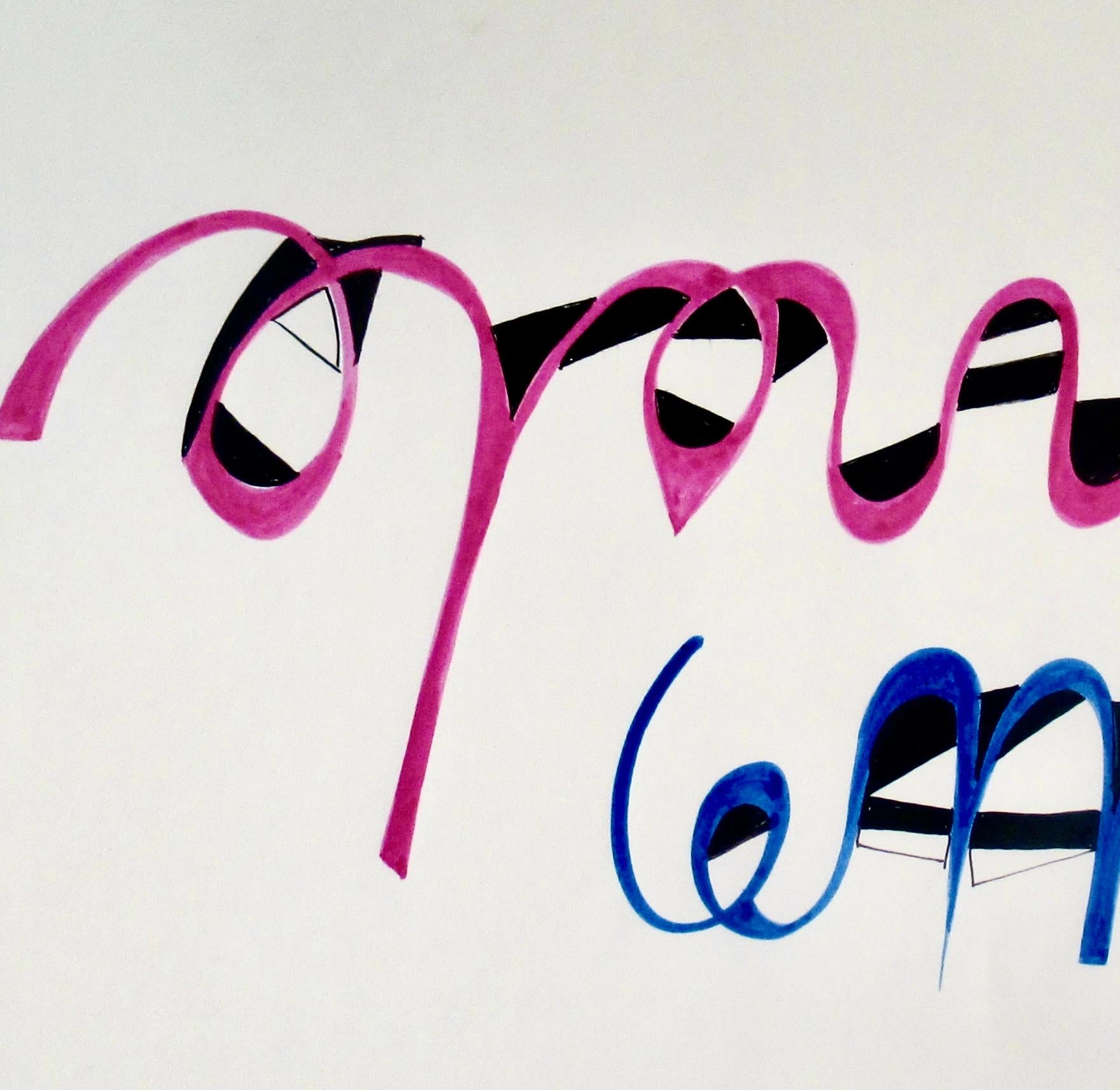 Dedicación - Abstract Drawing Gris de Sacha Kolin