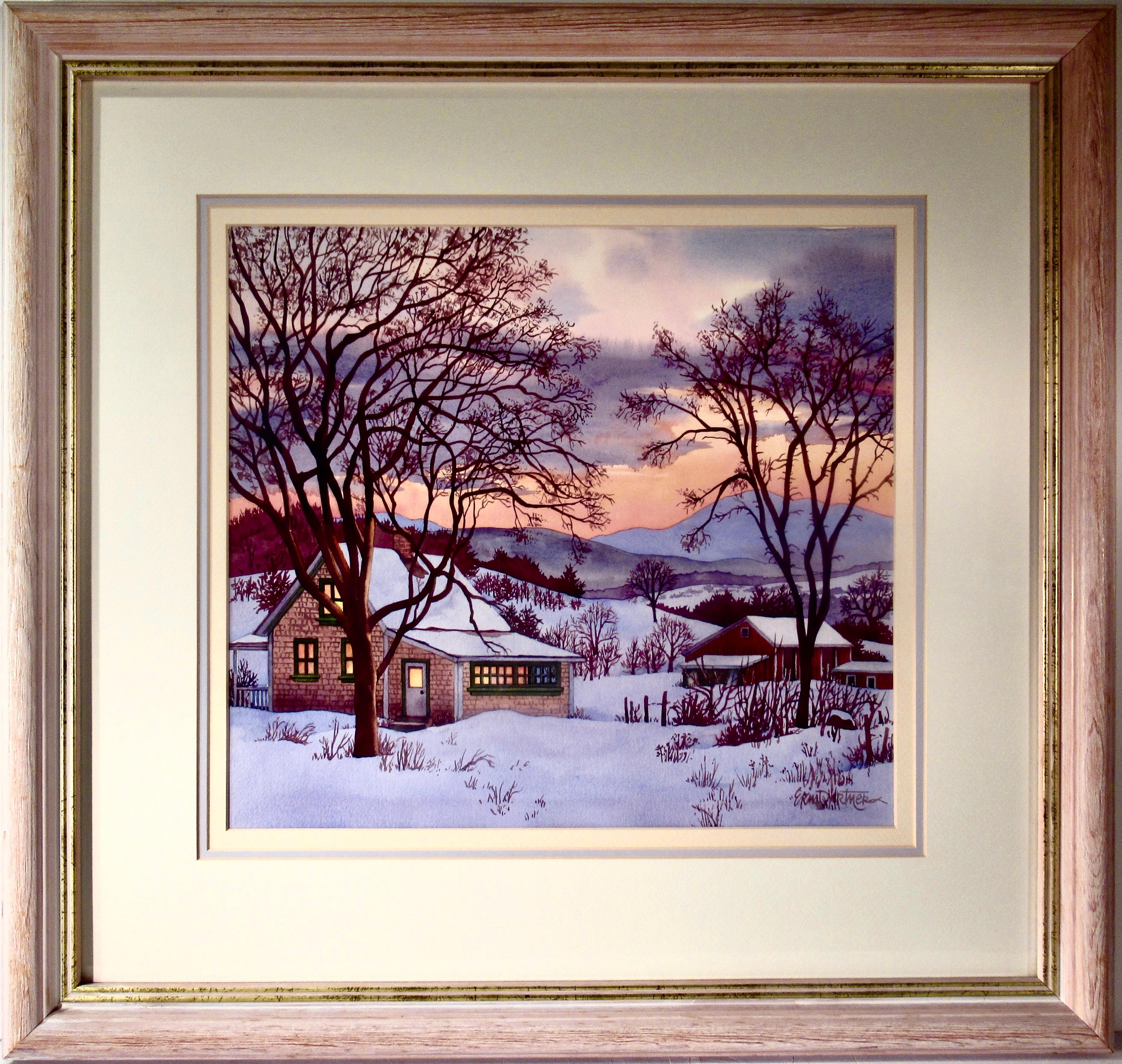 Landscape with Snow