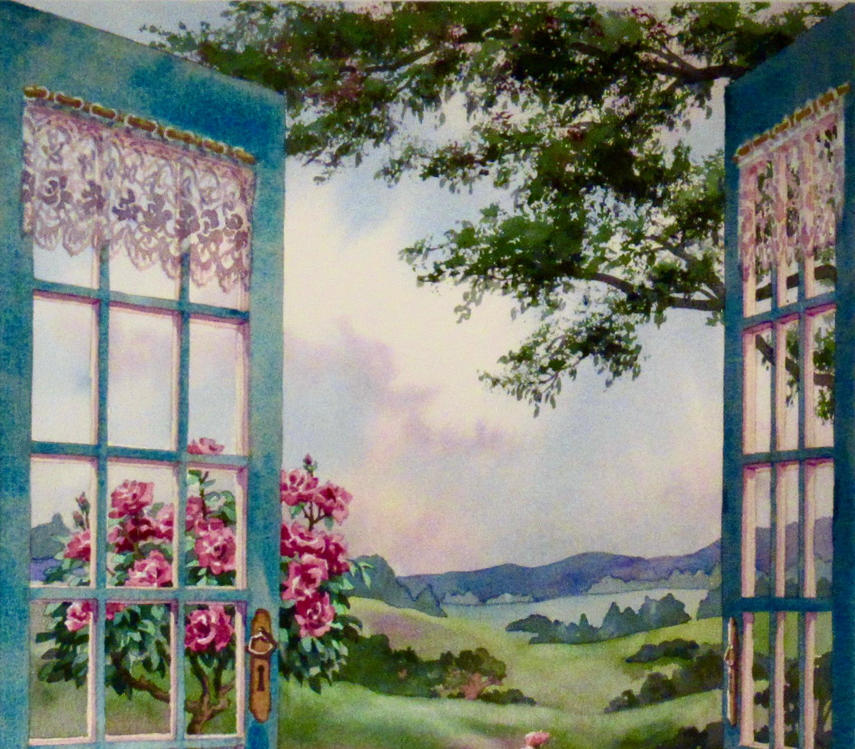 Open Doors - Art realista estadounidense de Erin Dertner