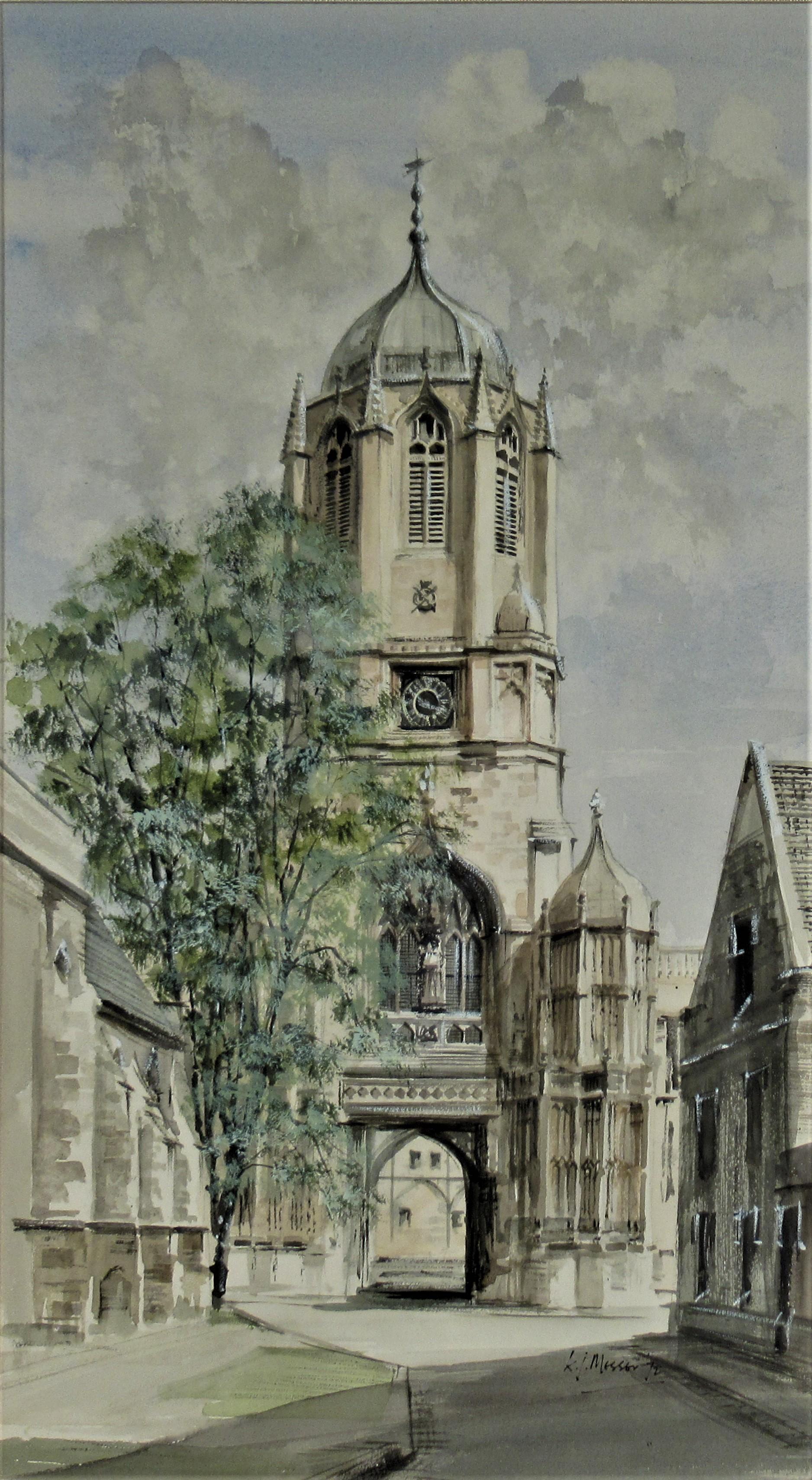 Oxford cityscape #1 - Art by Ken Messer