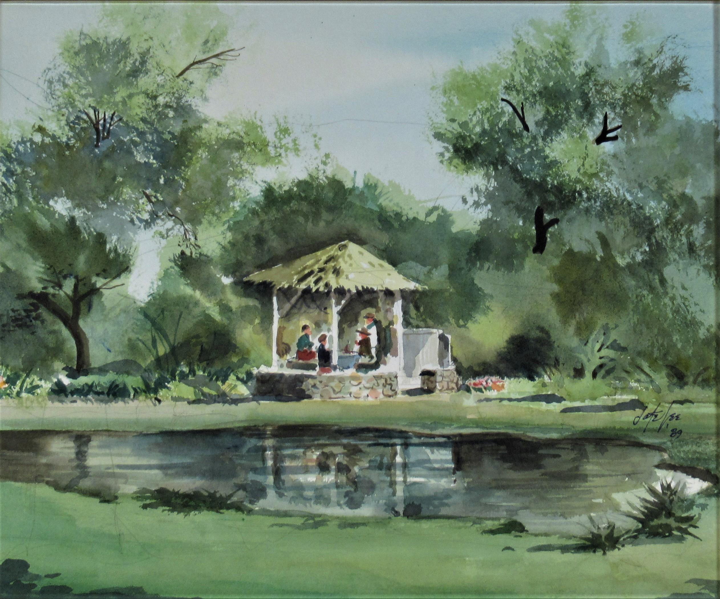 La glorieta - Art de Jake Lee