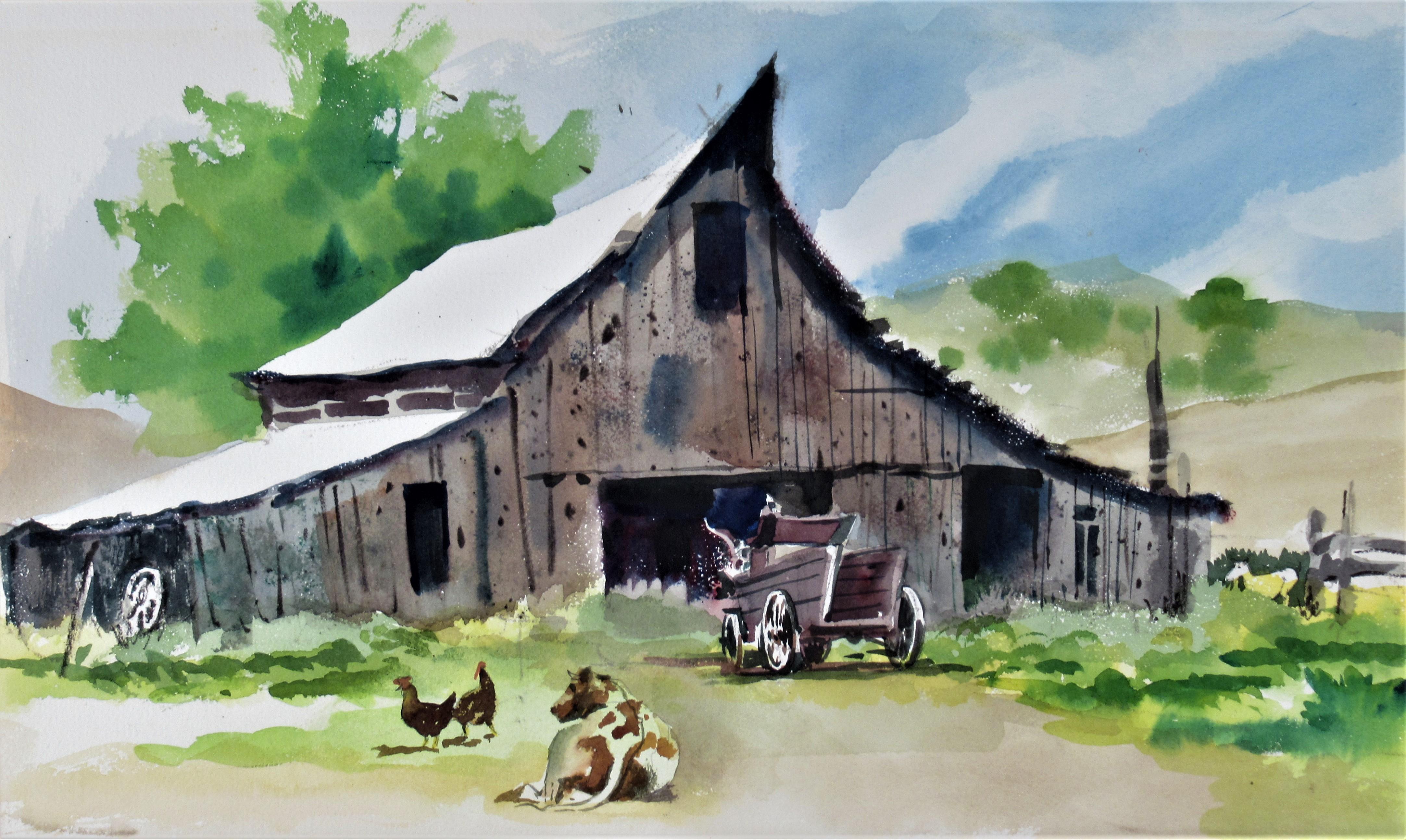 The Old Barn - Art by Jake Lee