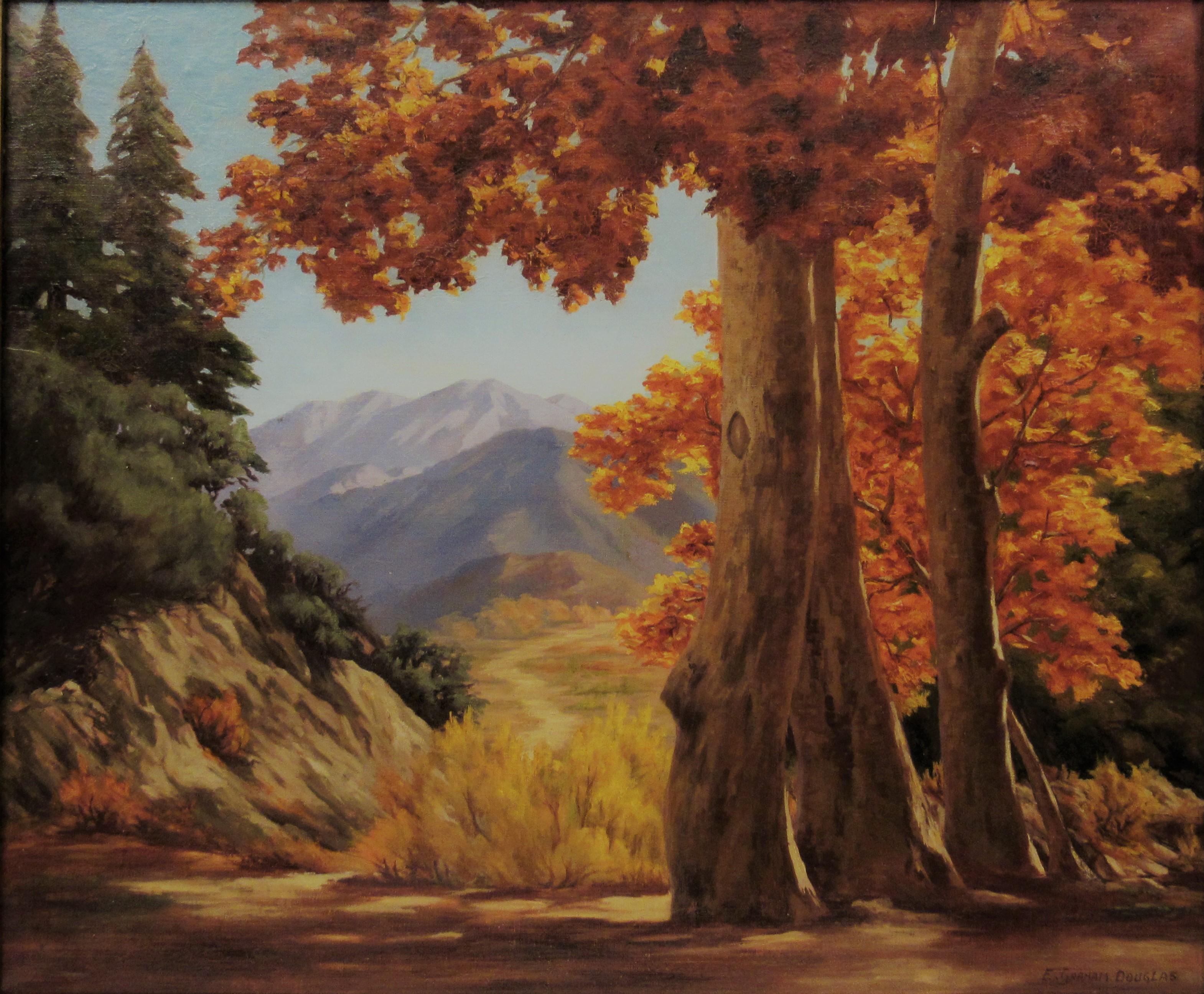California Landscape  - Painting by Earl Graham Douglas