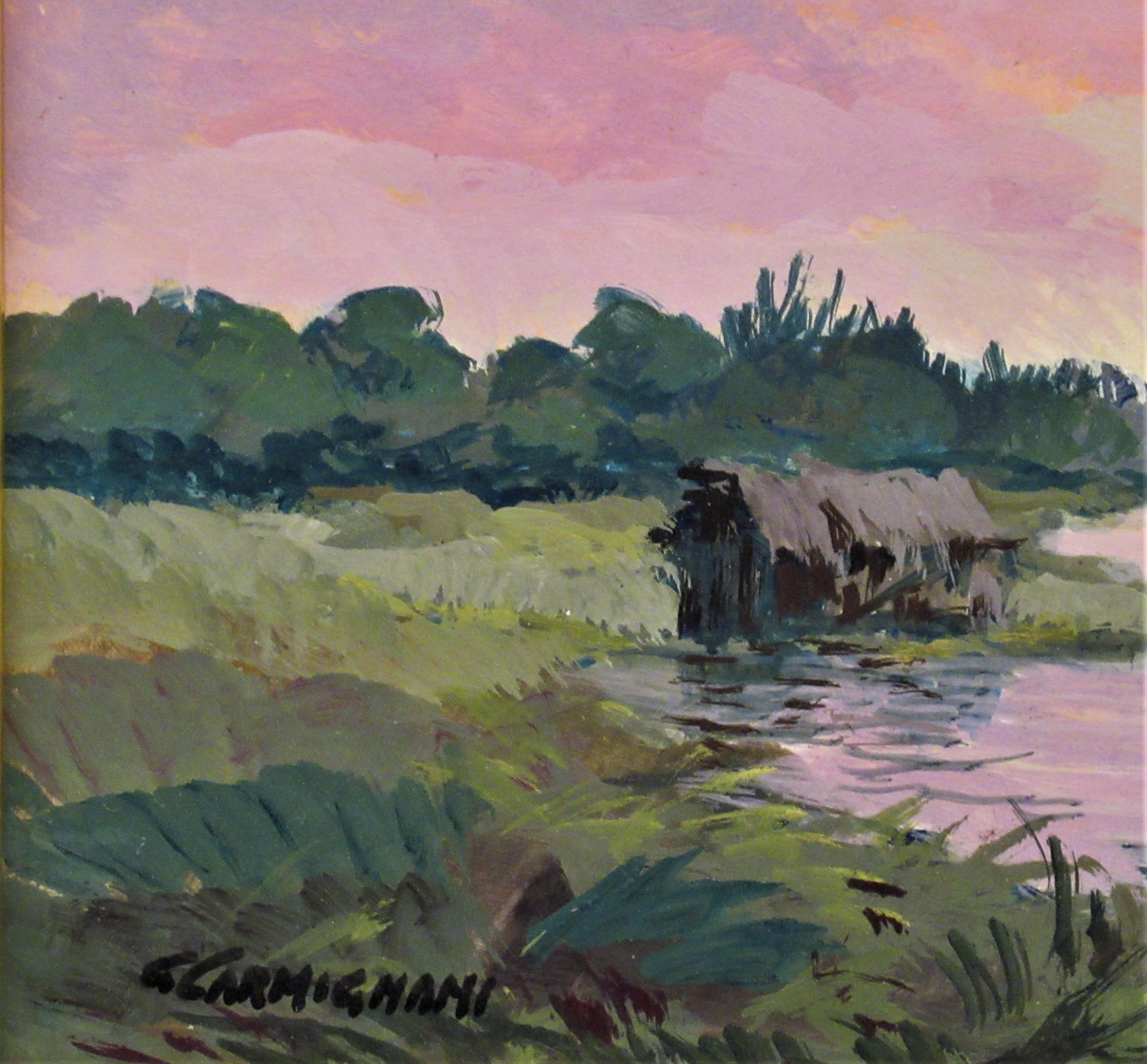 Landscape - Impressionist Painting by Giancarlo Carmignani