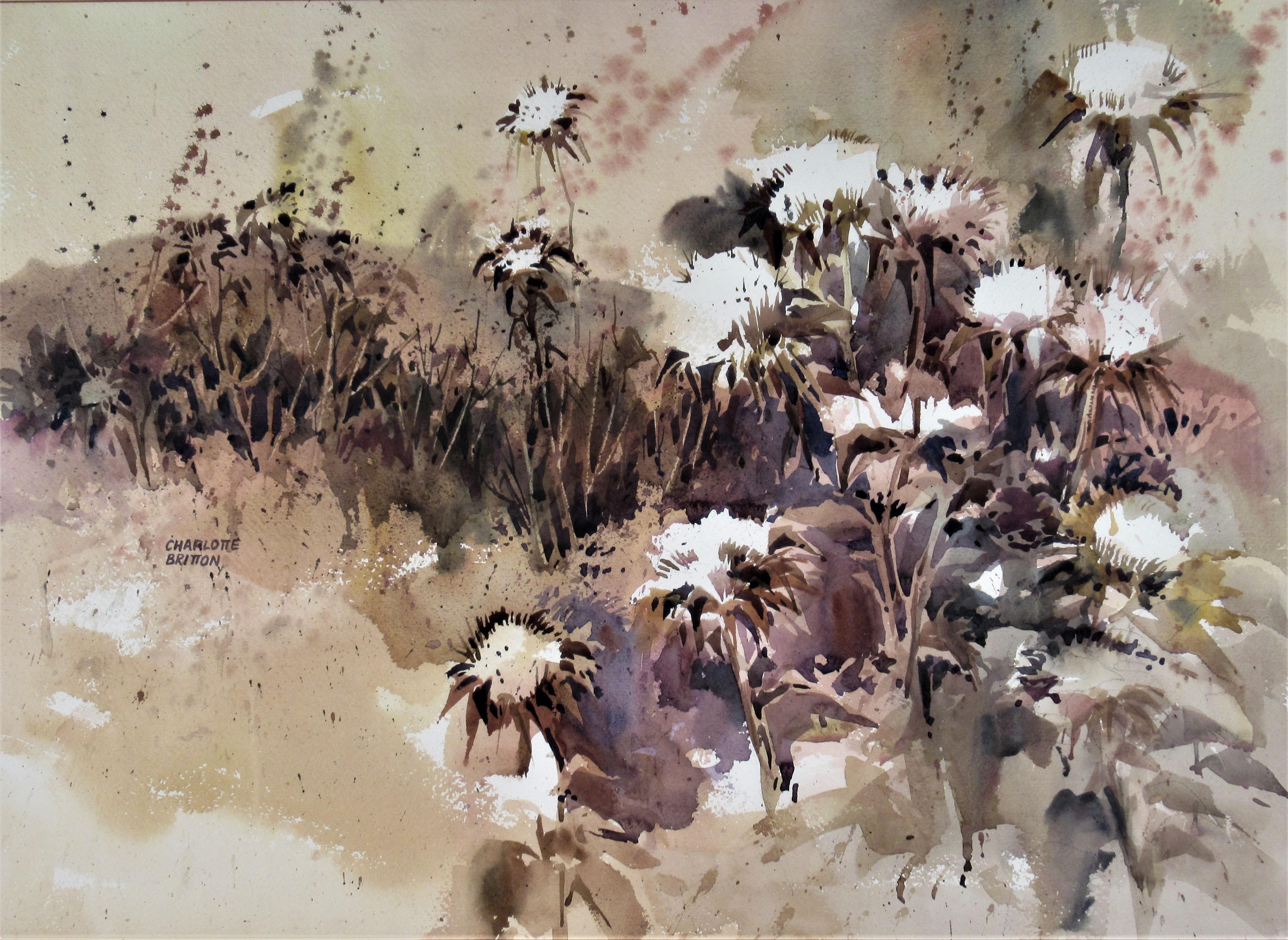 Untitled, Flowers - Art by Charlotte Britton