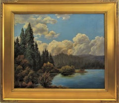 California Landscape with Lake