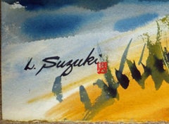 Escena costera de California