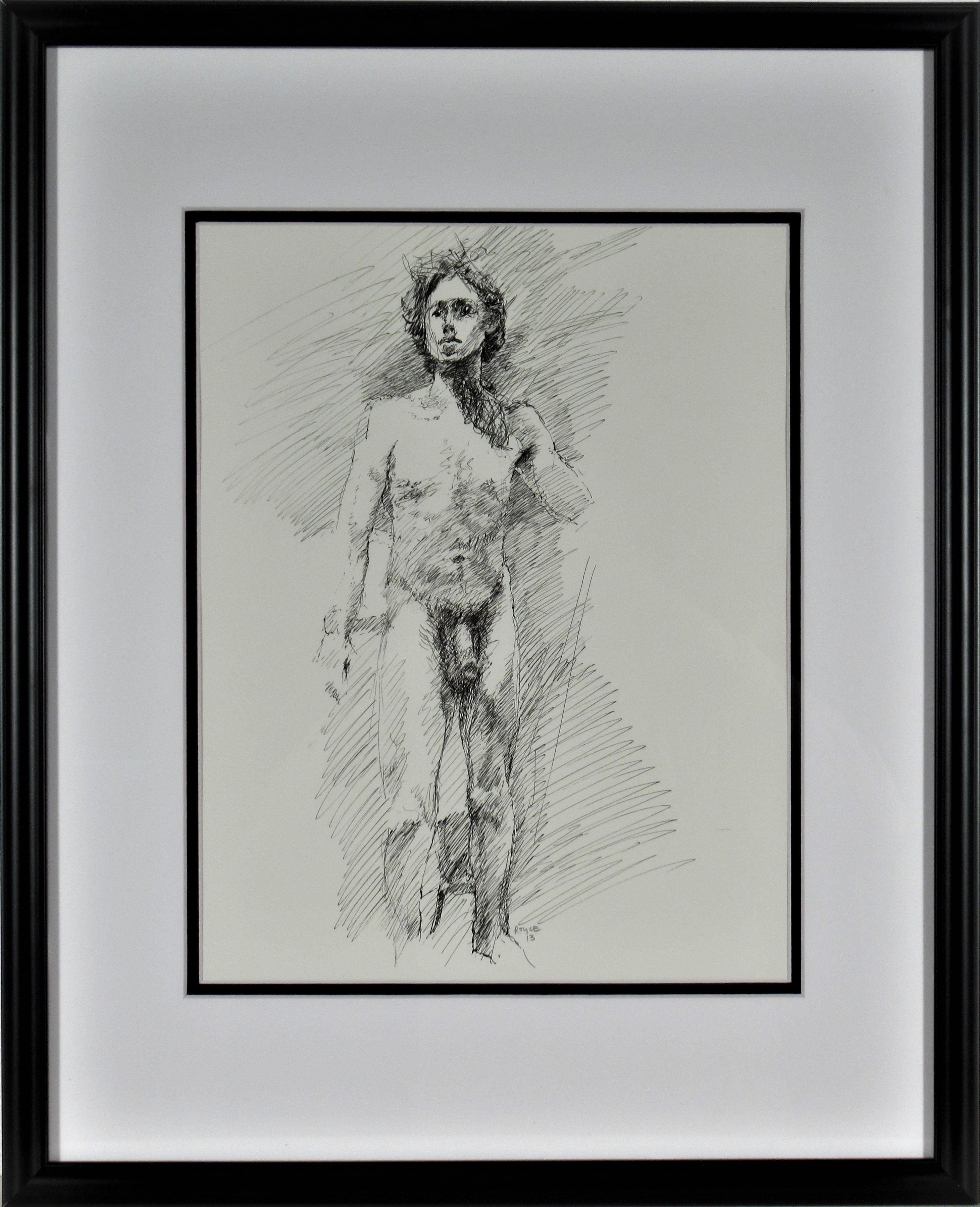 Male Nude #1 - Art by Richard Royce