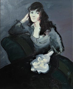 Woman with Bouquet (Femme avec bouquet