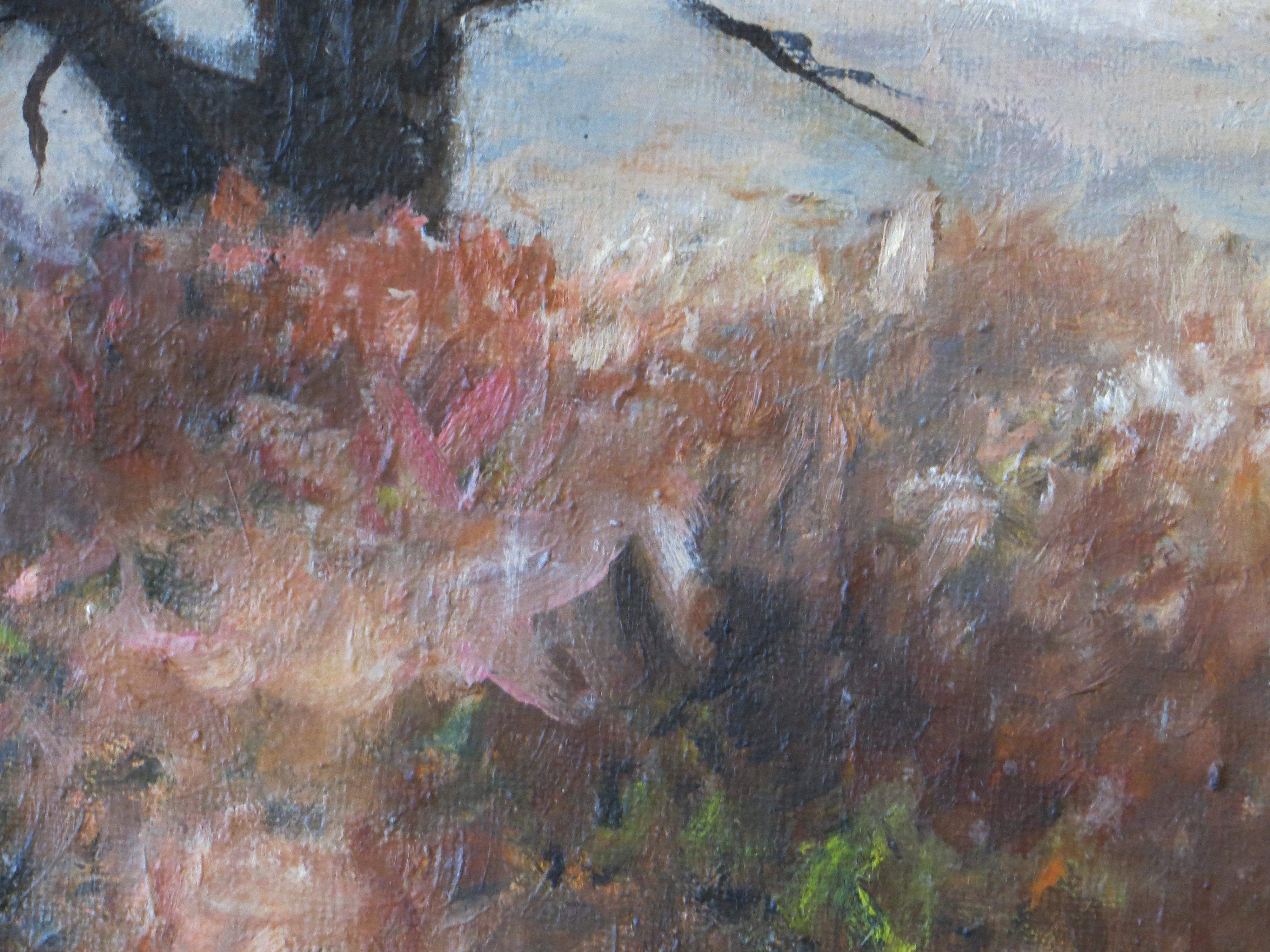 Il Gigante - Landscape Painting Grigio di Serop Vardanian