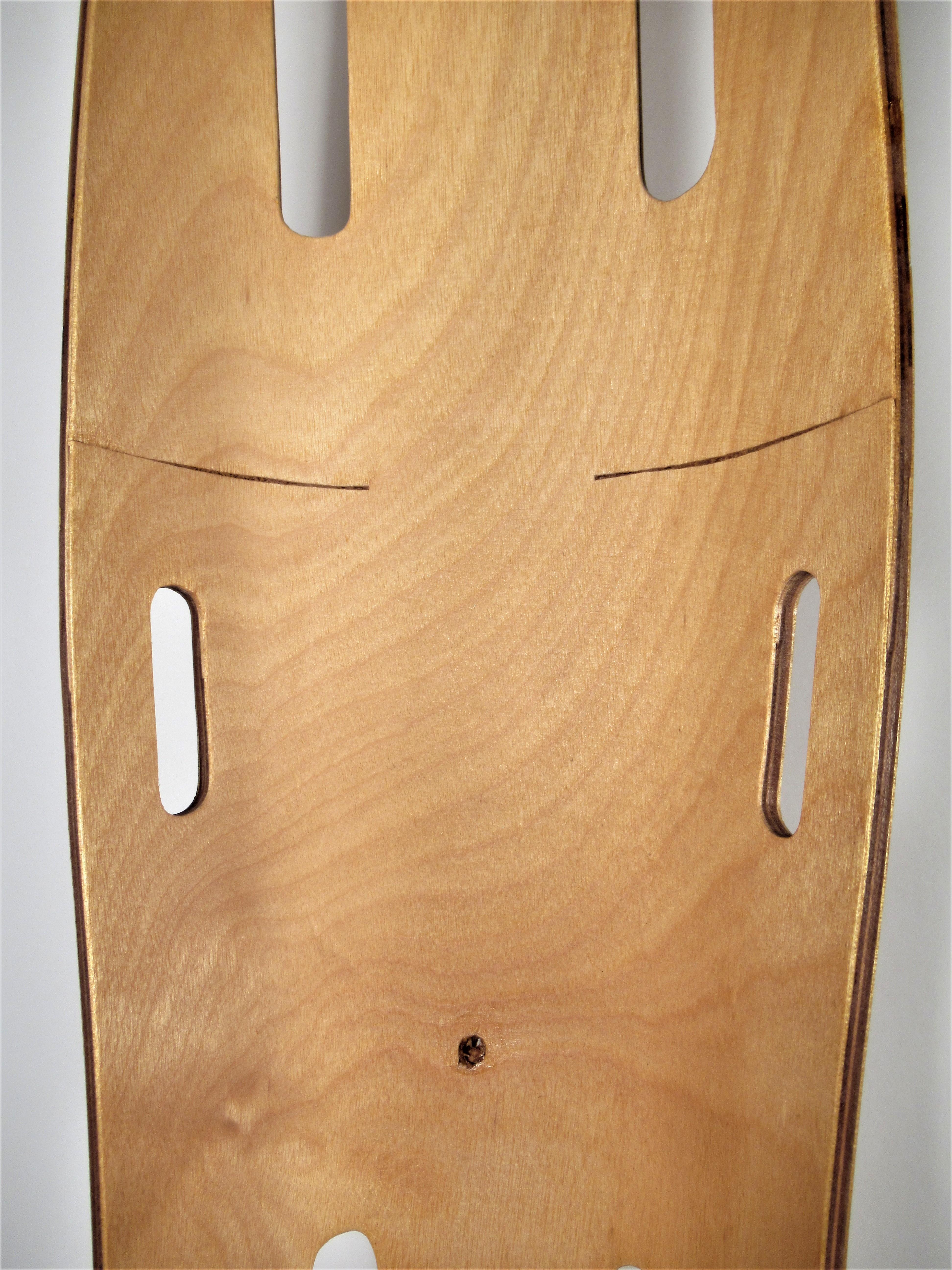 Molded birch plywood leg splint by Charles and Ray Eames 4