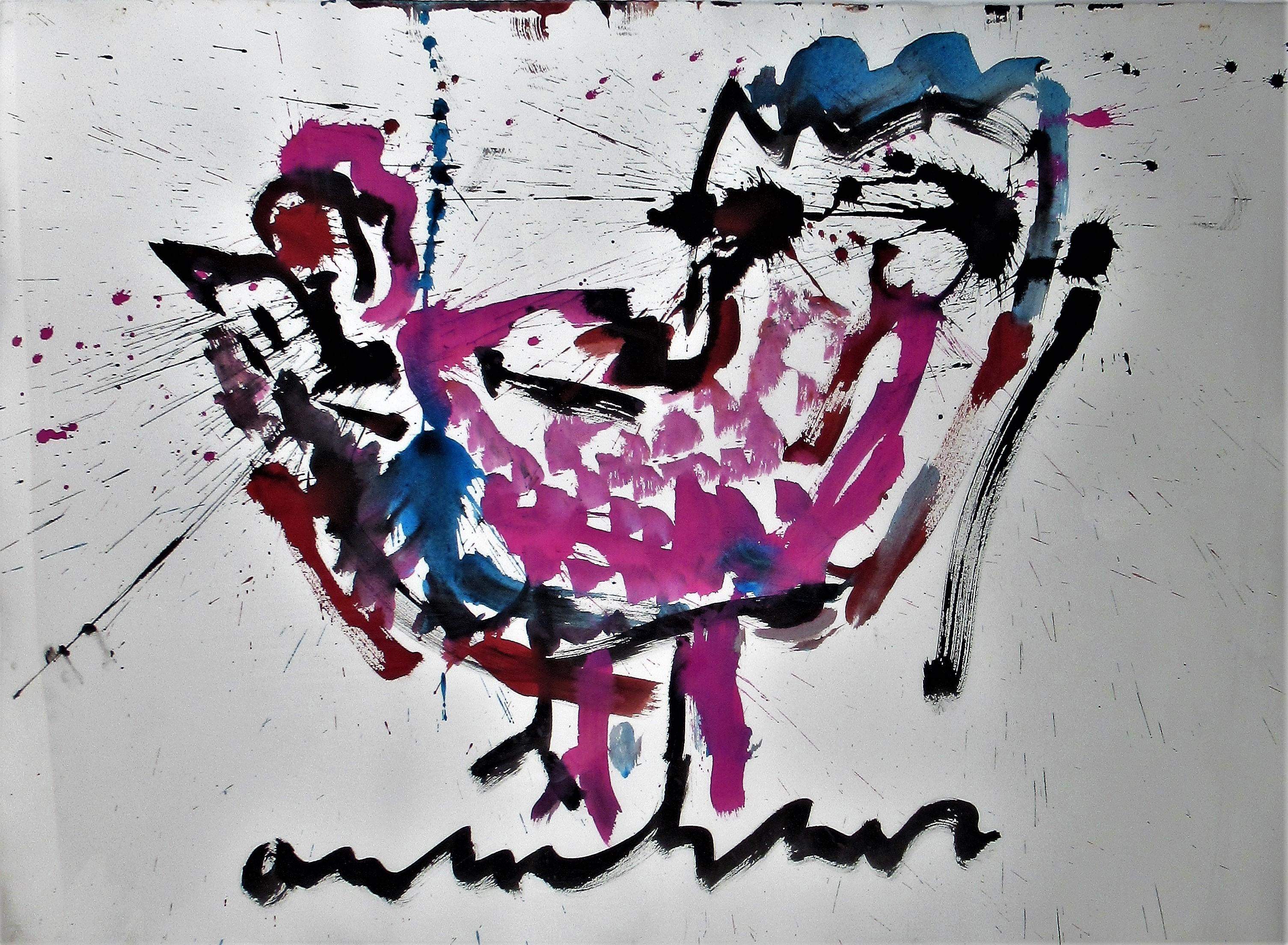 Chicken - Painting by Anton Heyboer